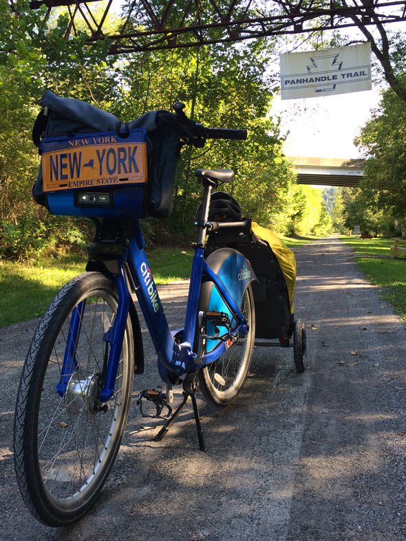 End of trail in West Virginia