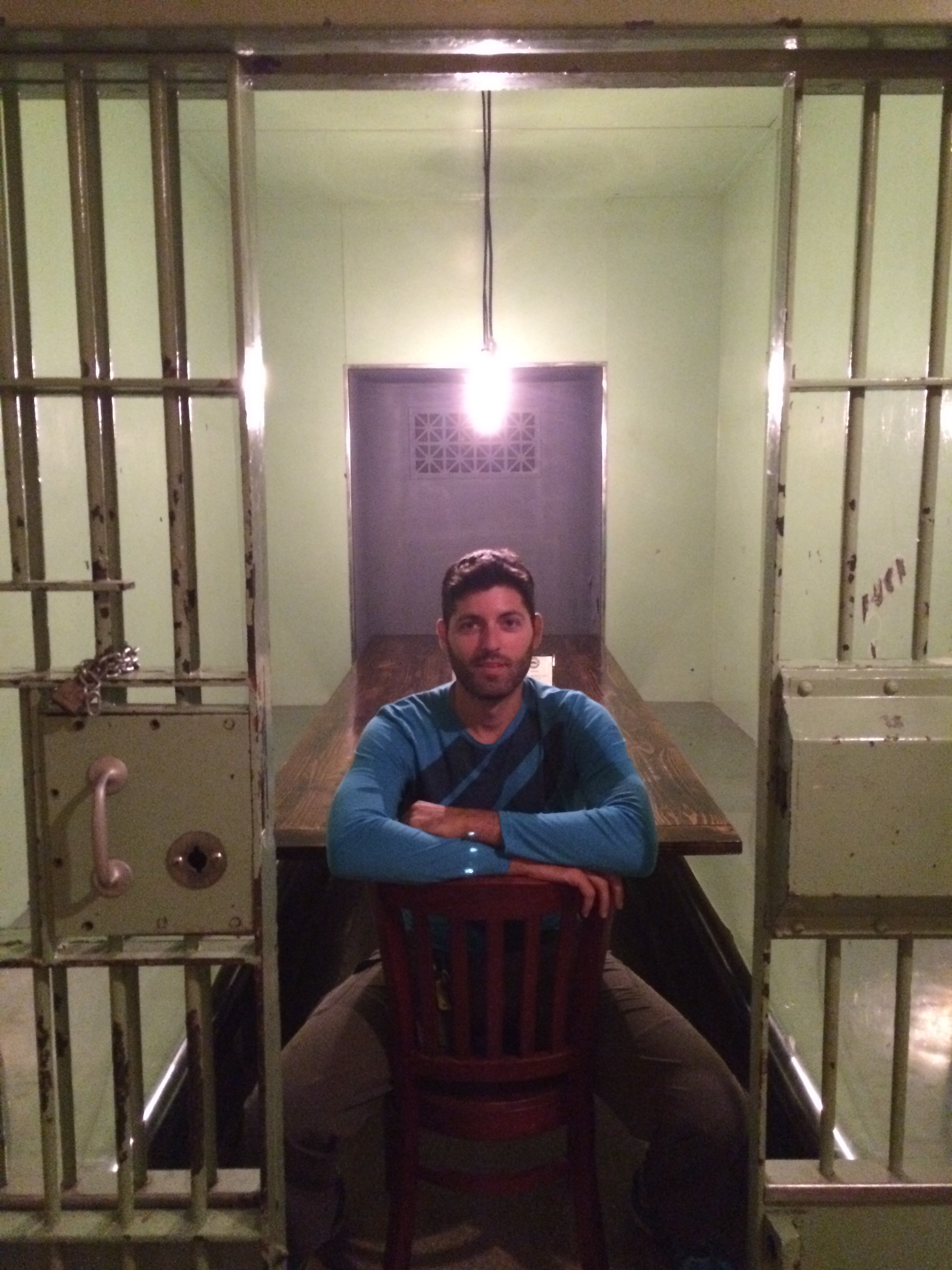 Dining booth at the Capitalist Pig in St. Louis