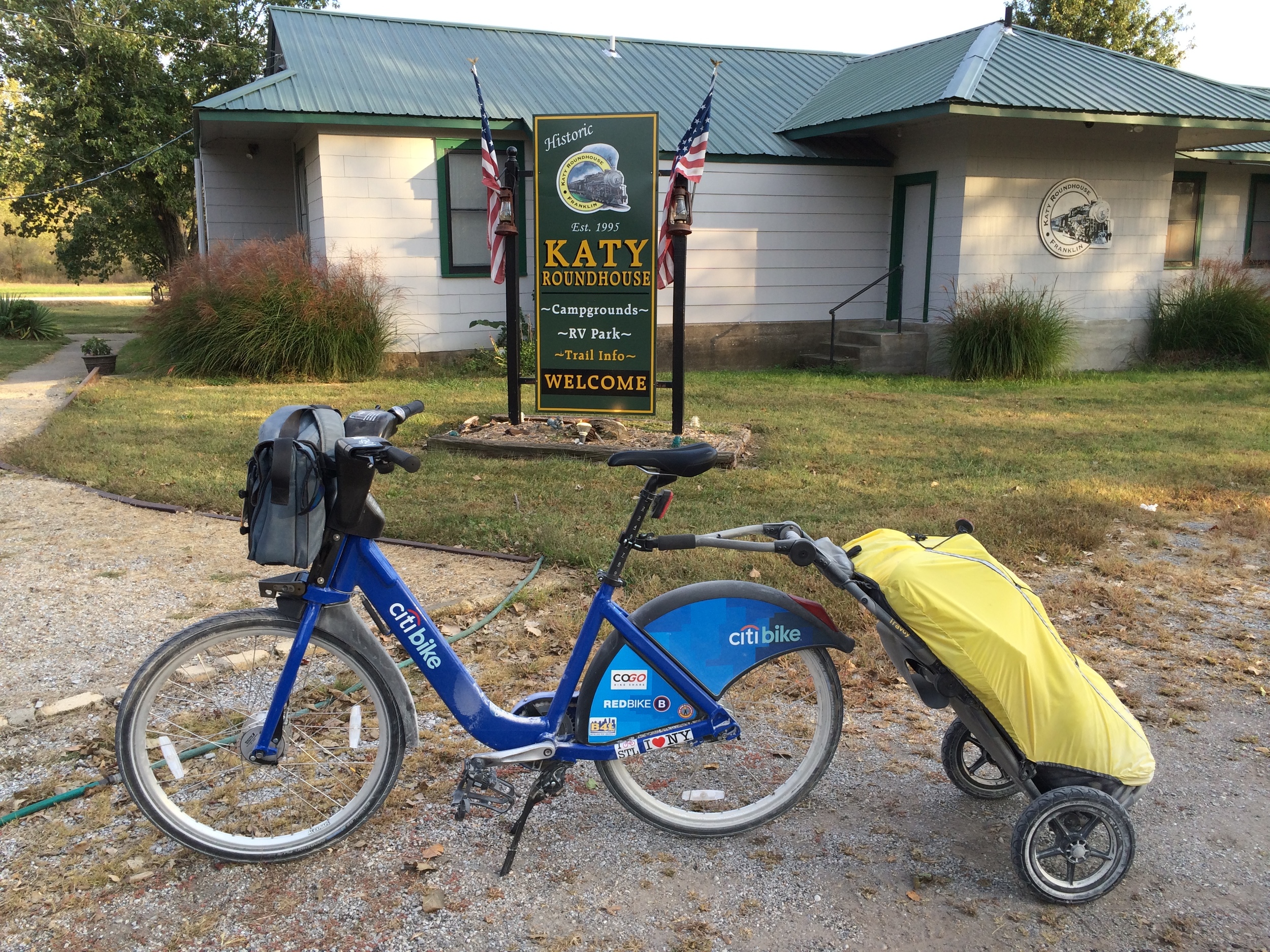 An inexpensive and well-appointed campground right on the trail.