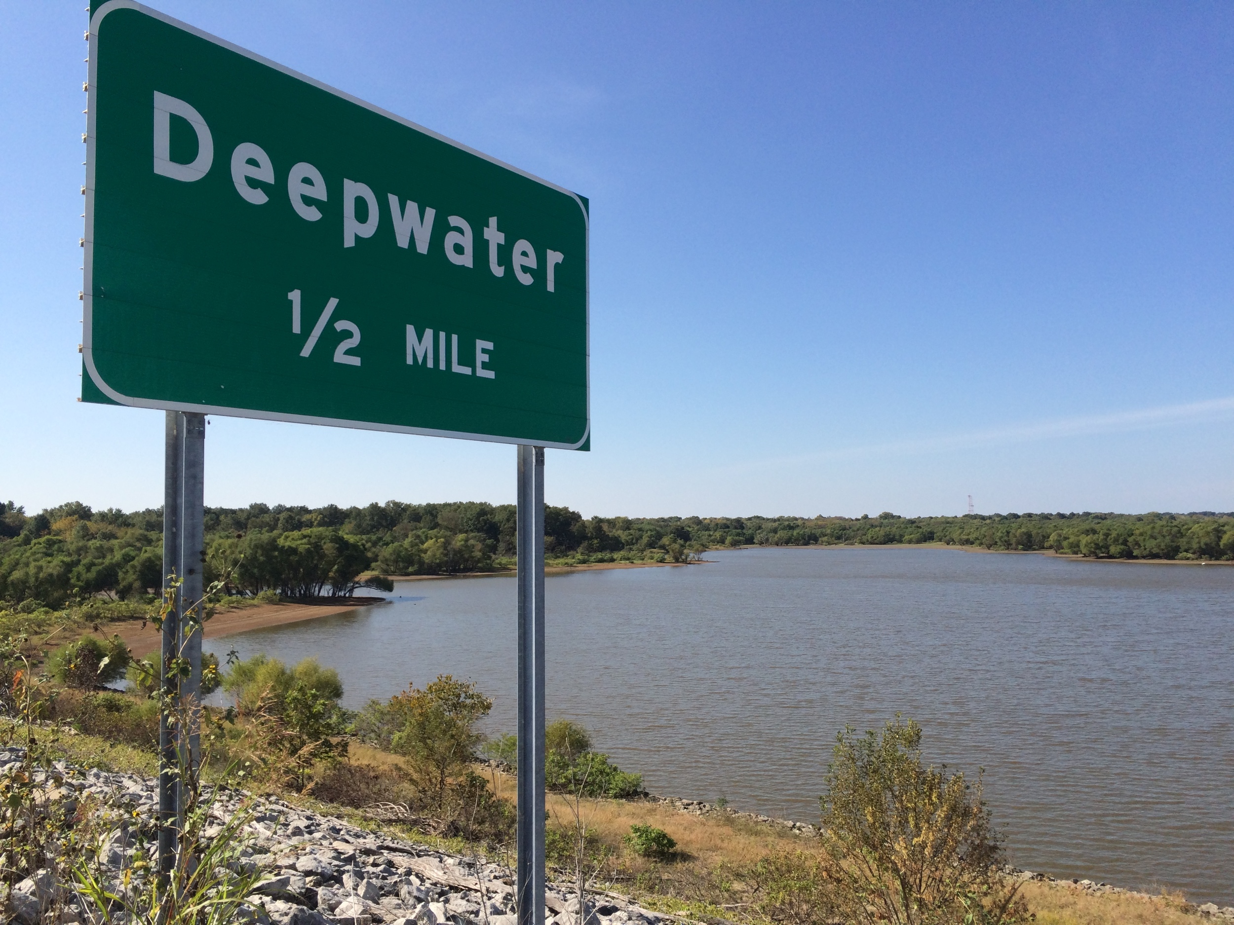 I'm heading for deep trouble by not bringing enough drinking water