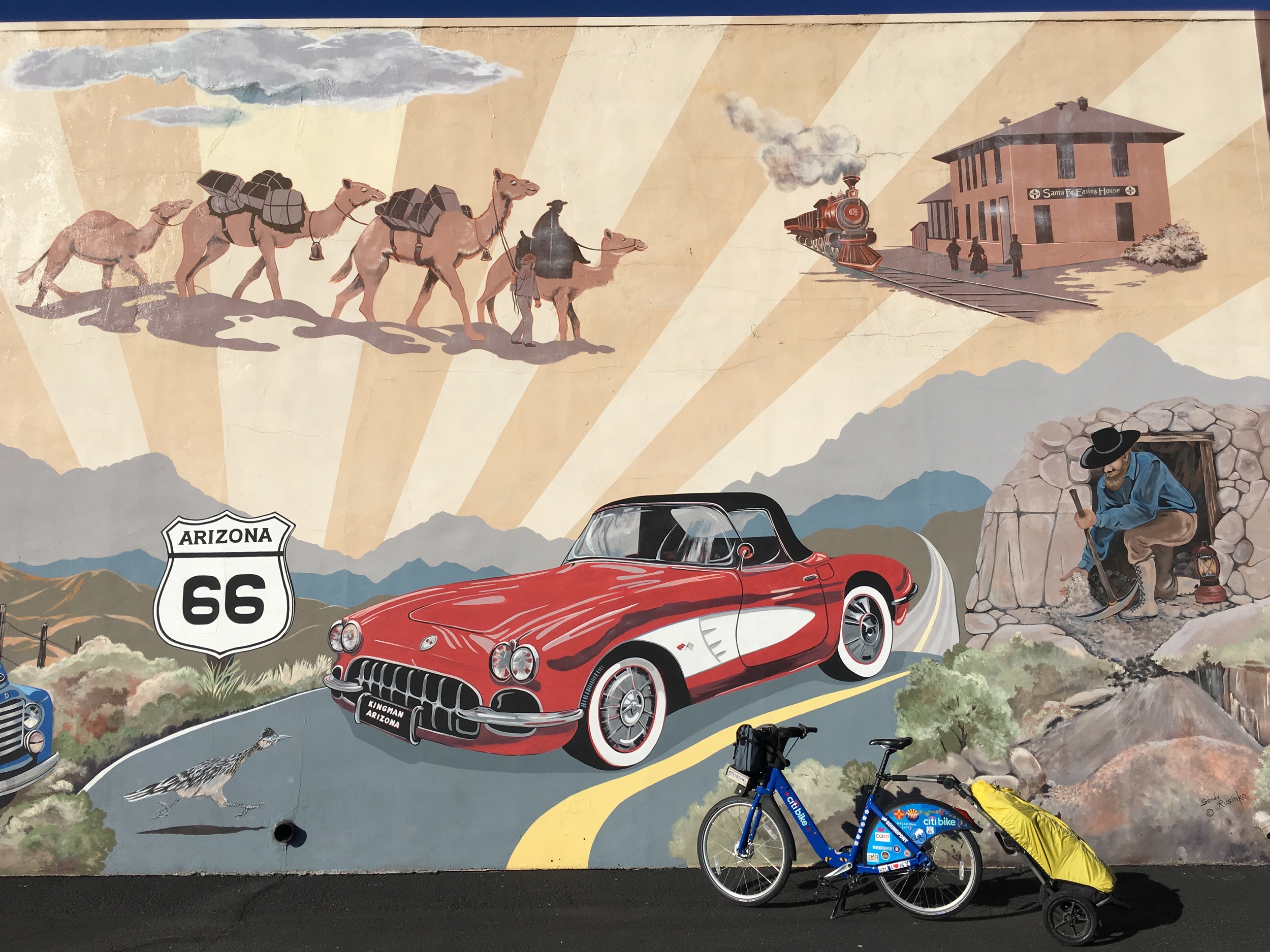 Mural in Kingman, AZ