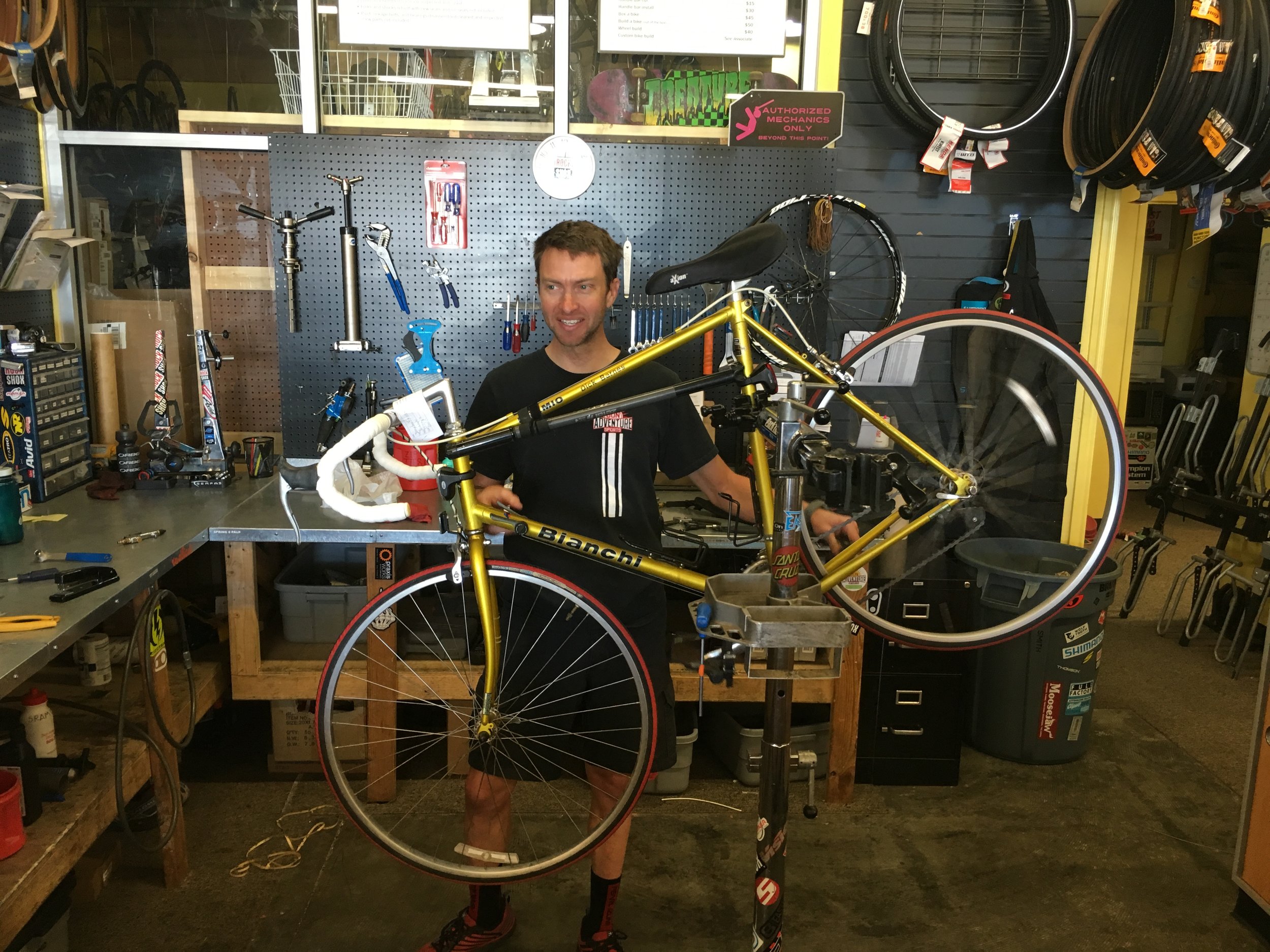 Glenn & bike