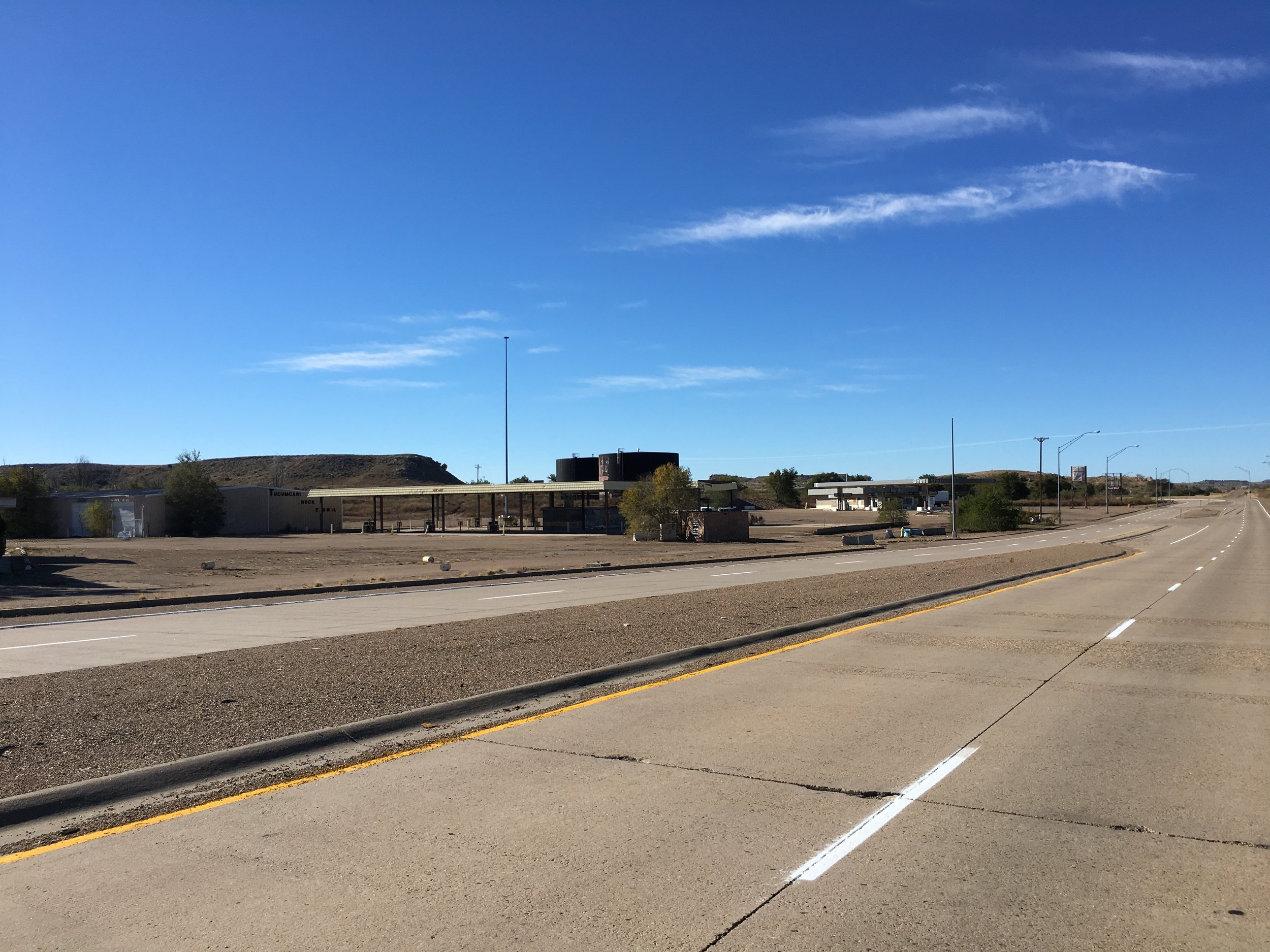 The interstate decimated Tucumcari's business strip.
