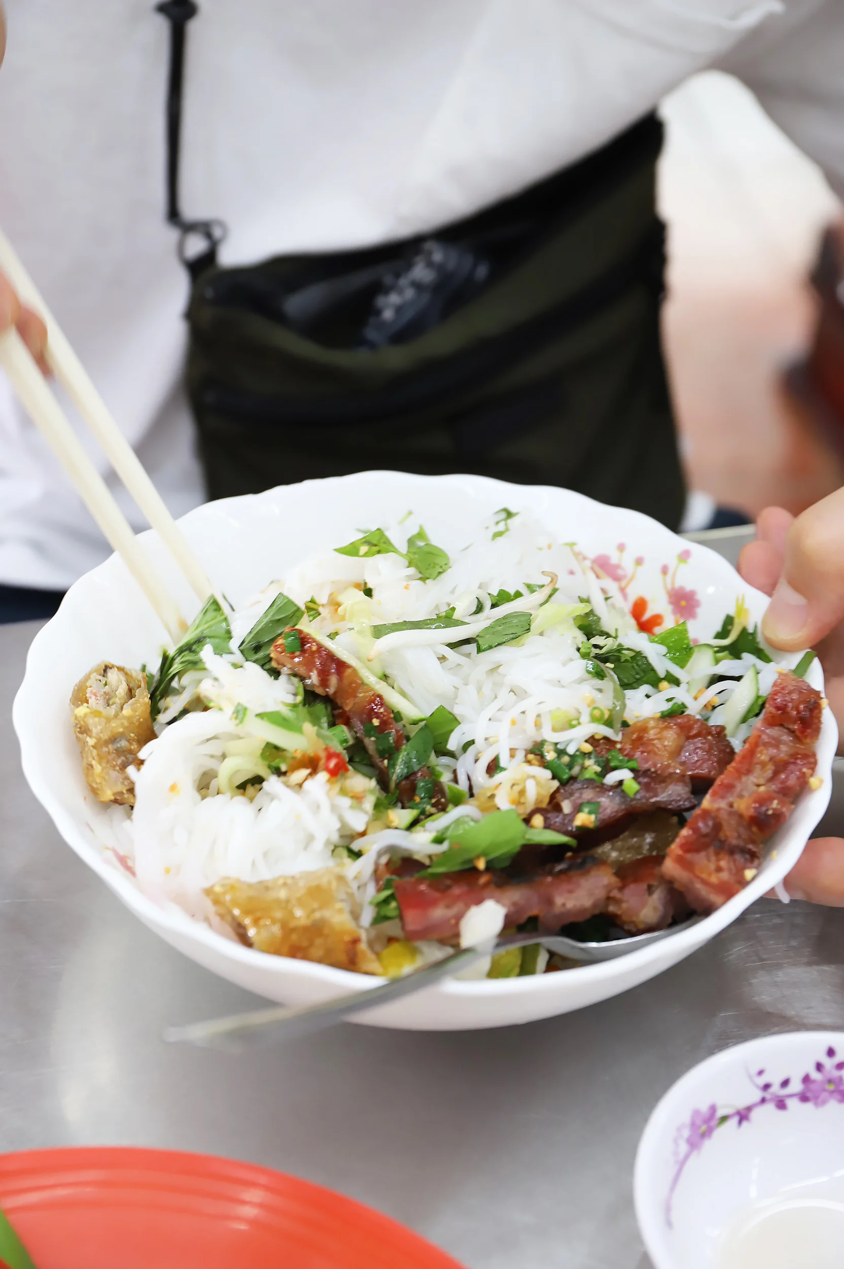 Popular food station in Ho Chi Minh City.