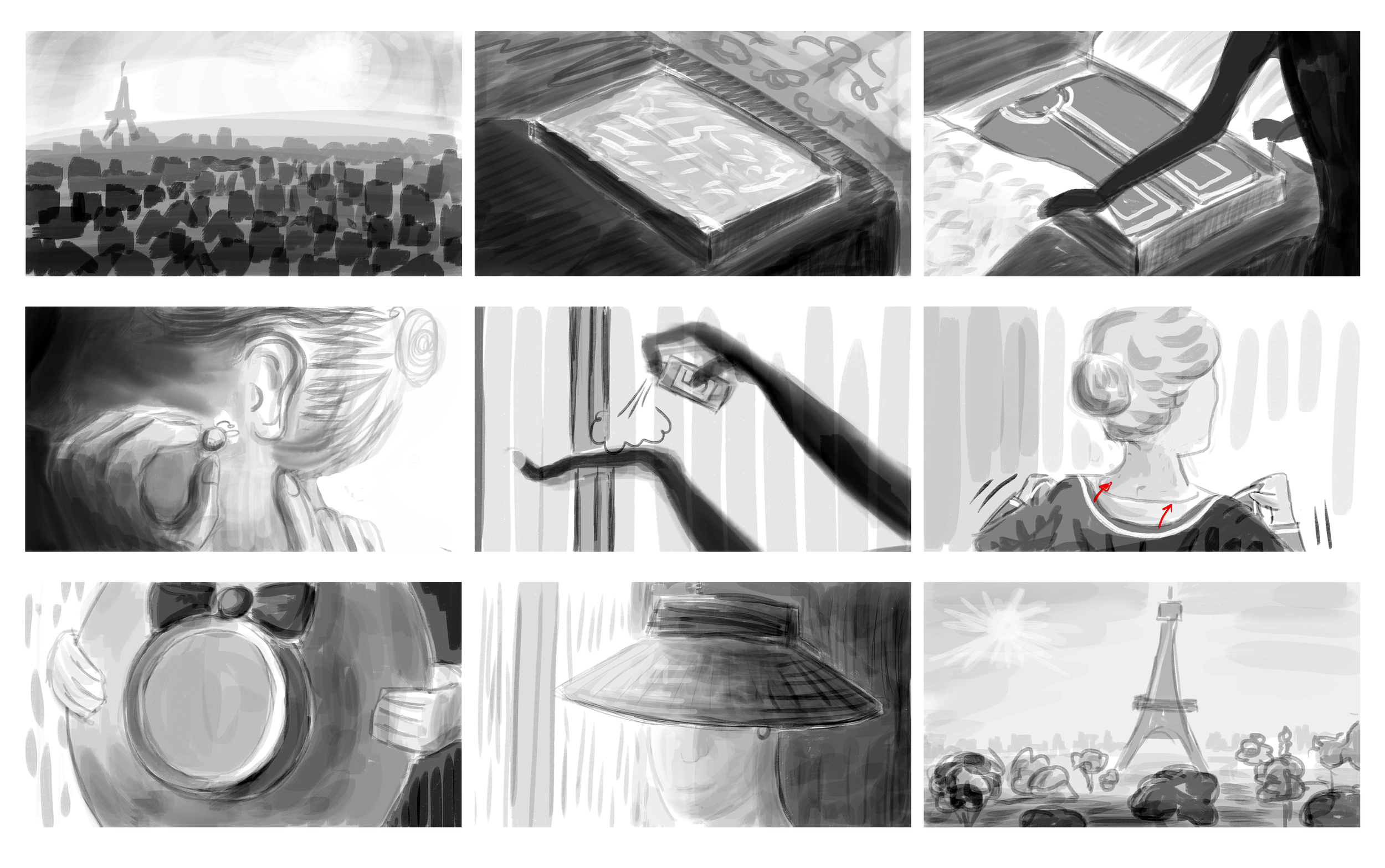  Storyboards by Feli di Giorgio 