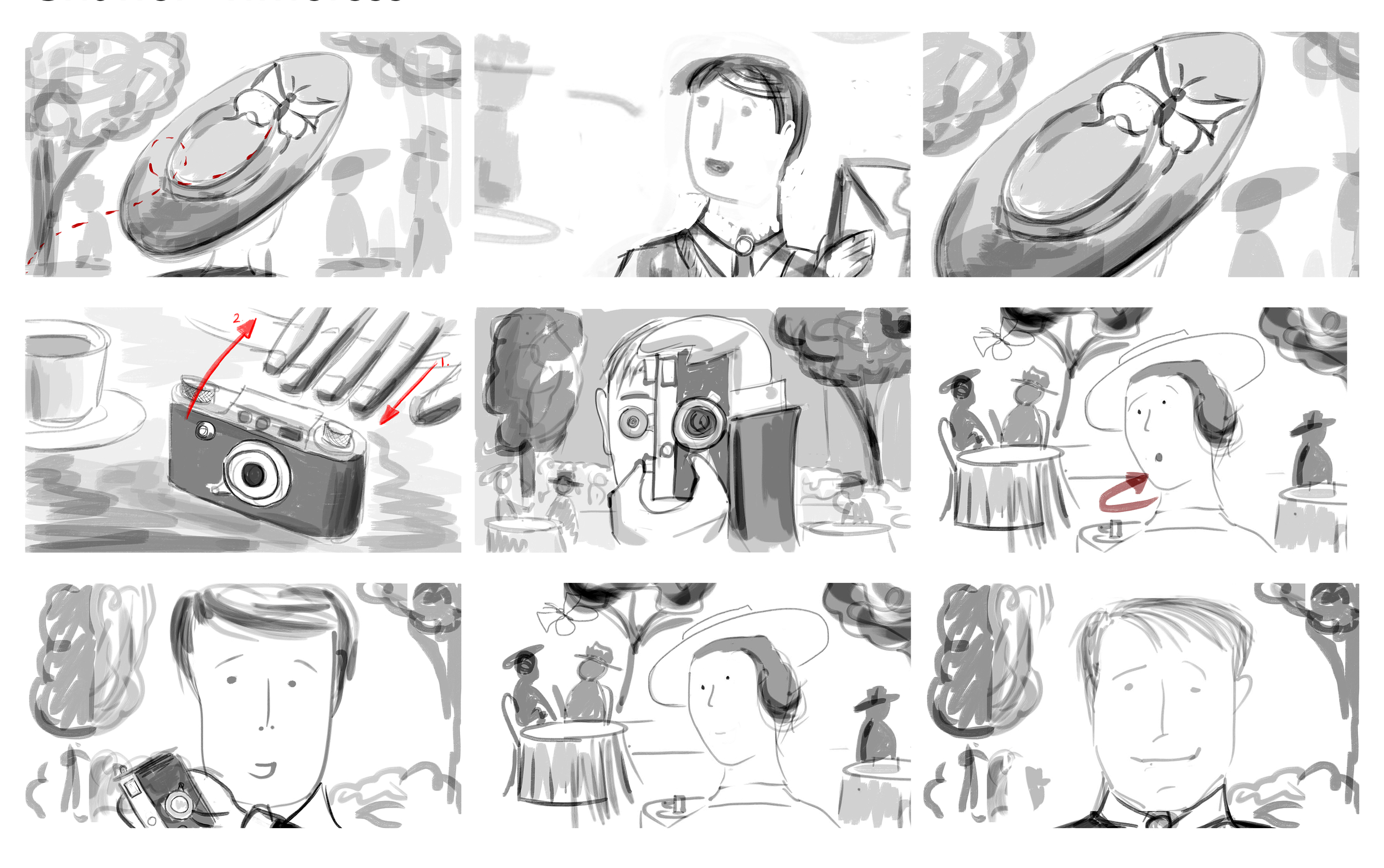  Storyboards by Feli di Giorgio 