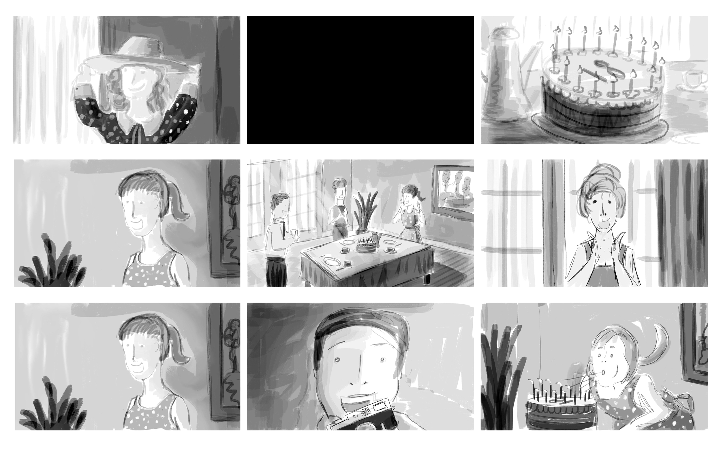  Storyboards by Feli di Giorgio 