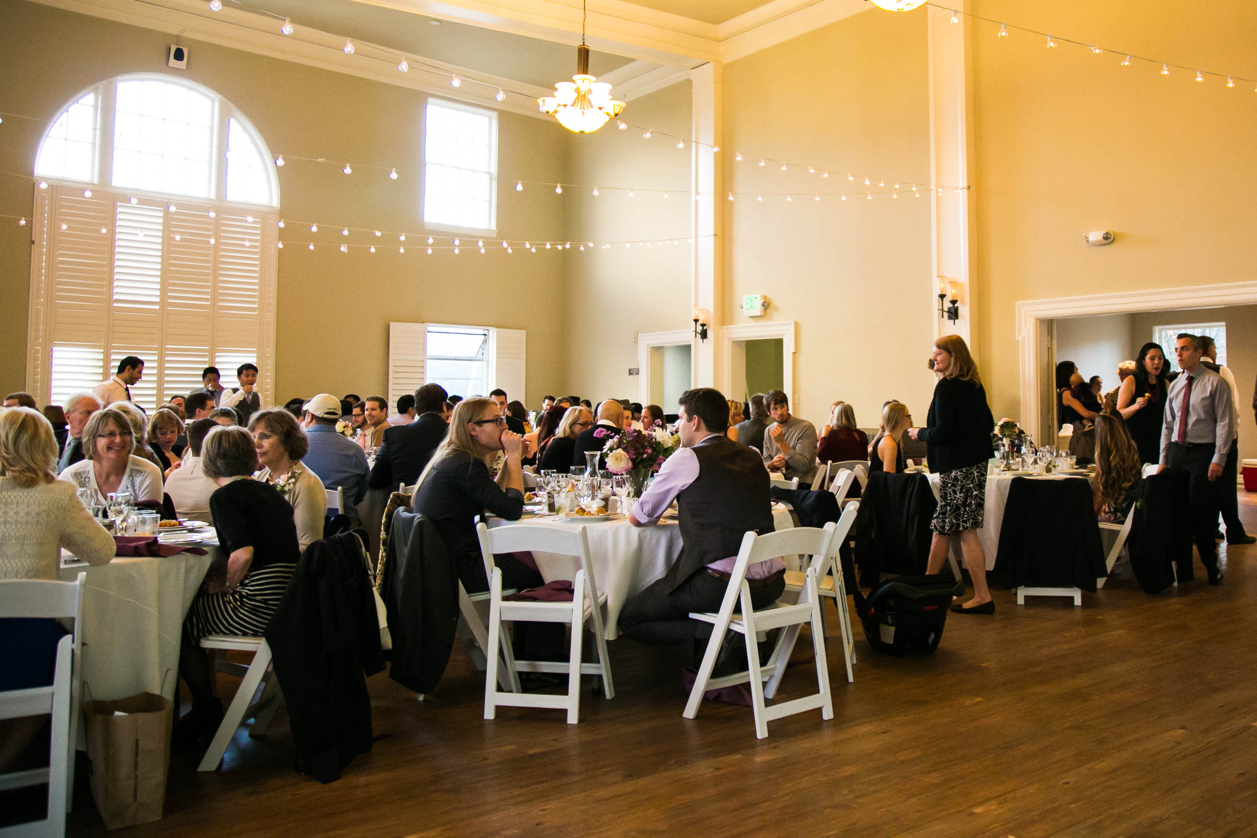 Wedding reception | The Hall at Greenlake Wedding Reception Photo | By G. Lin Photography