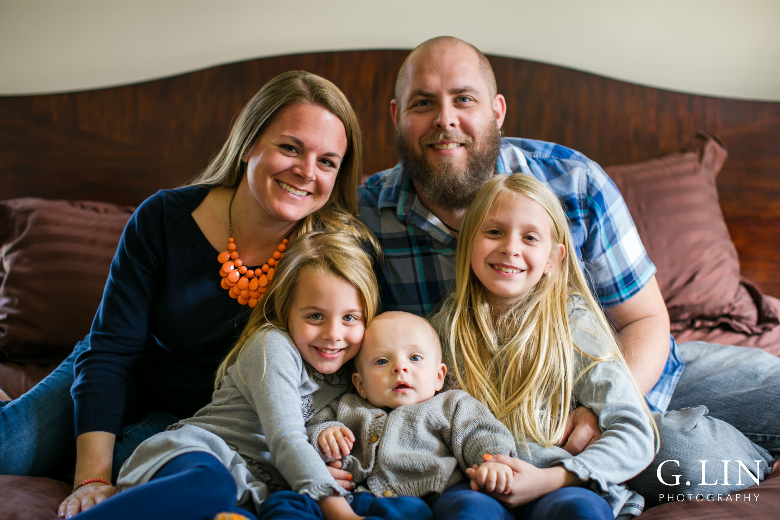 group family portrait in Cary NC