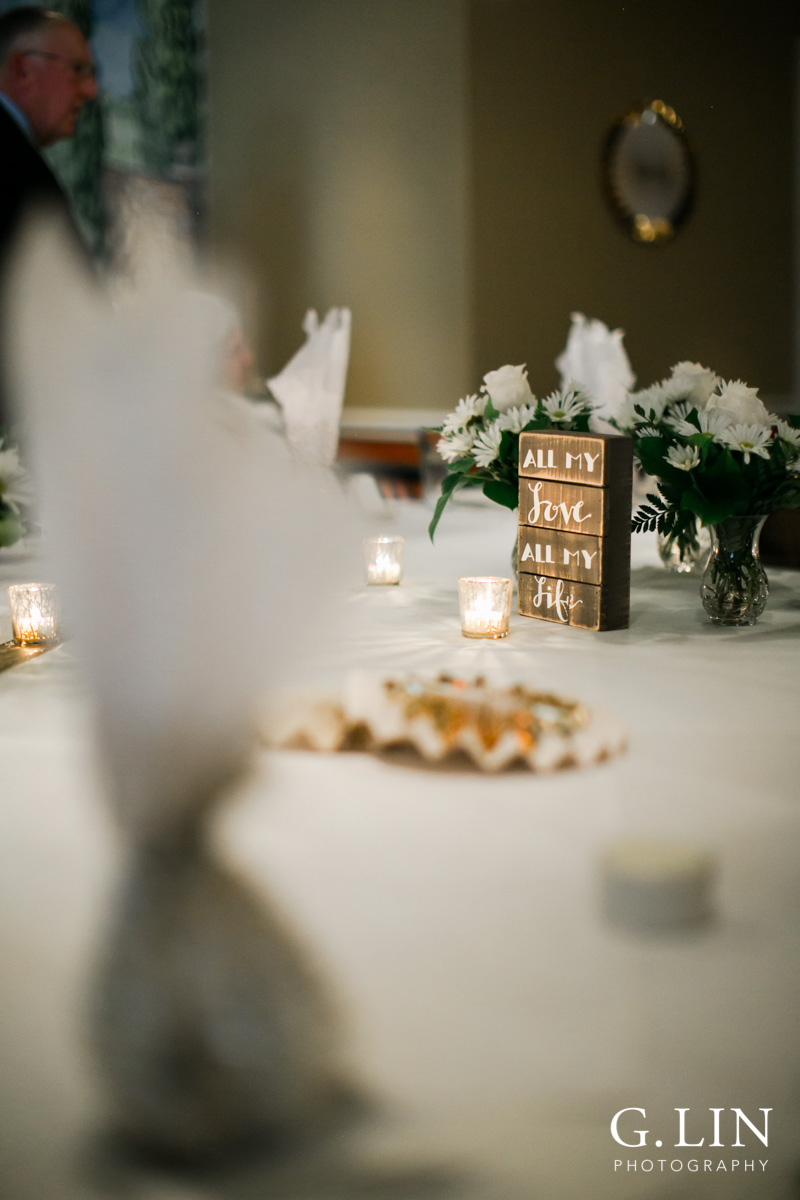 Raleigh Event Photographer | G. Lin Photography | Decorations on table