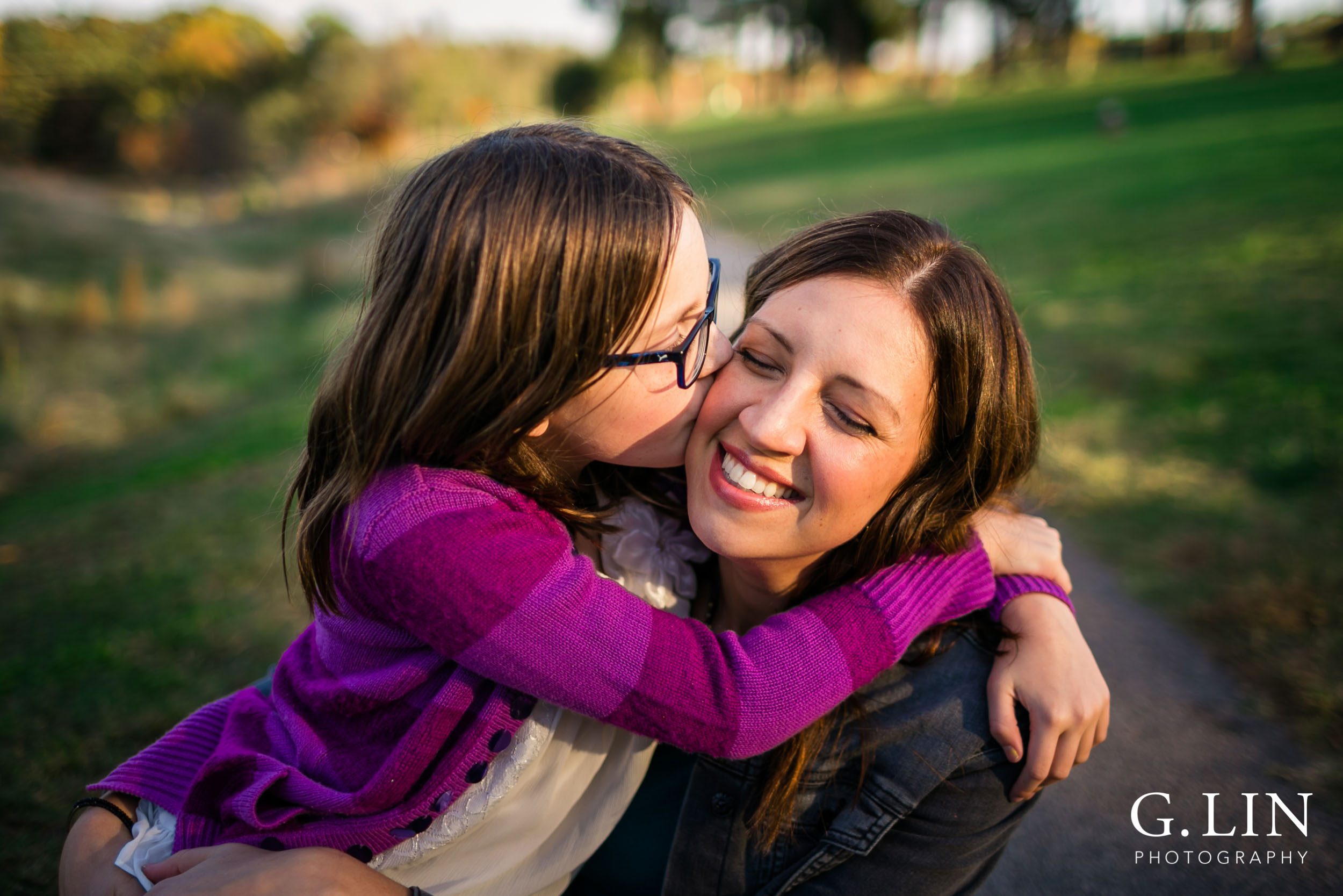 Raleigh Family Photographer | G. Lin Photography | Mother and daughter, sweet moment