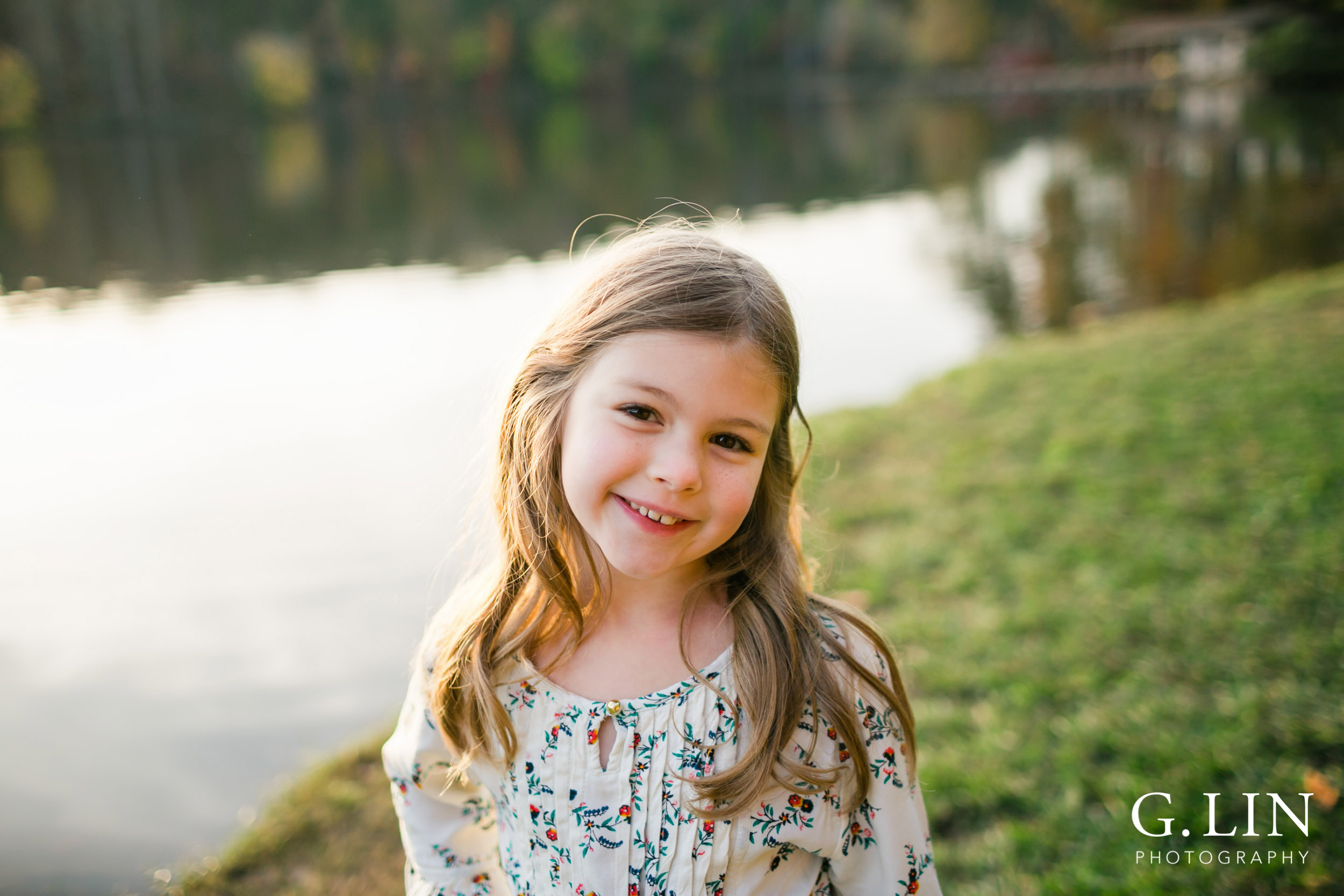 Raleigh Family Photographer | G. Lin Photography | children portrait of little girl