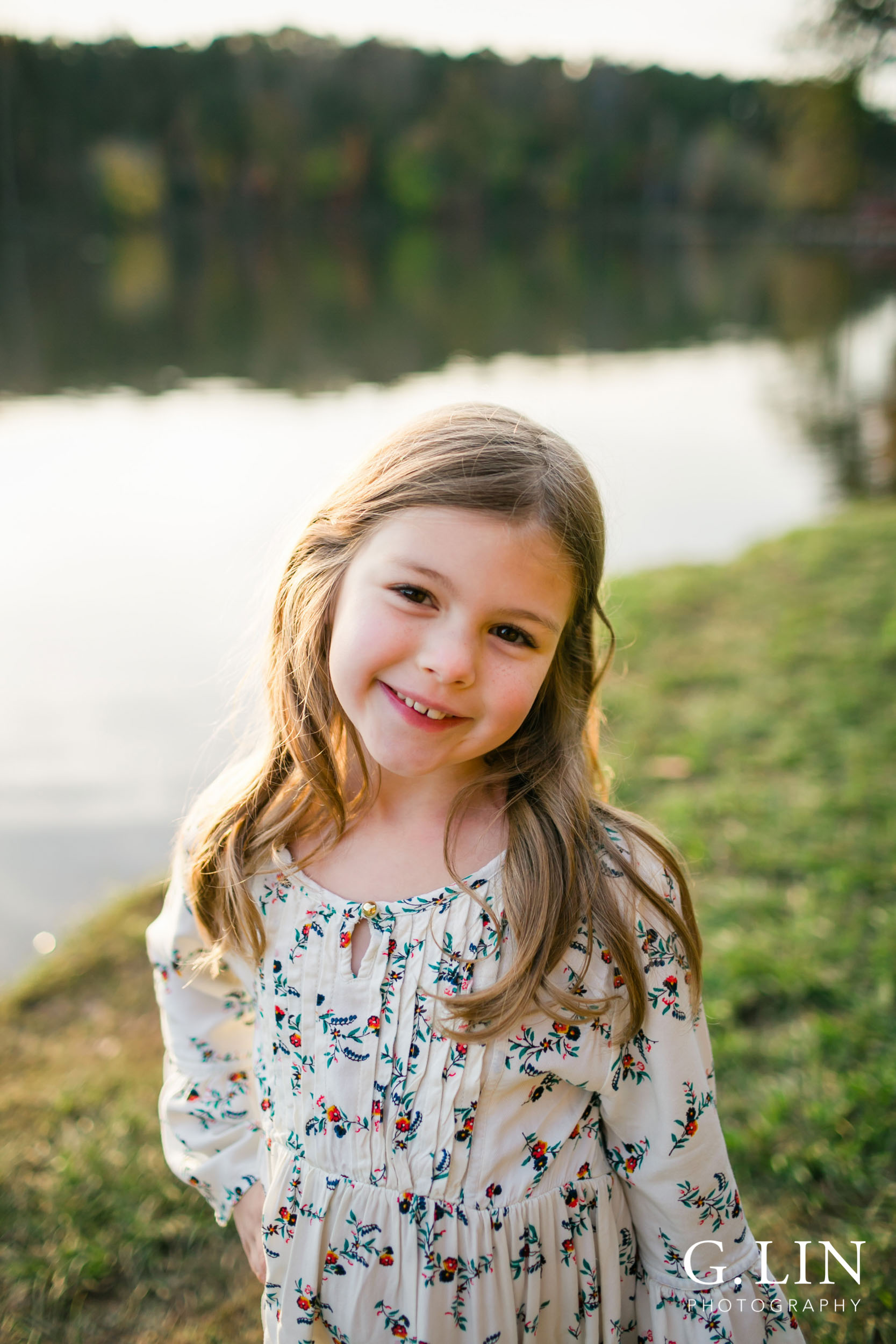 Raleigh Family Photographer | G. Lin Photography | children's photo of second daughter