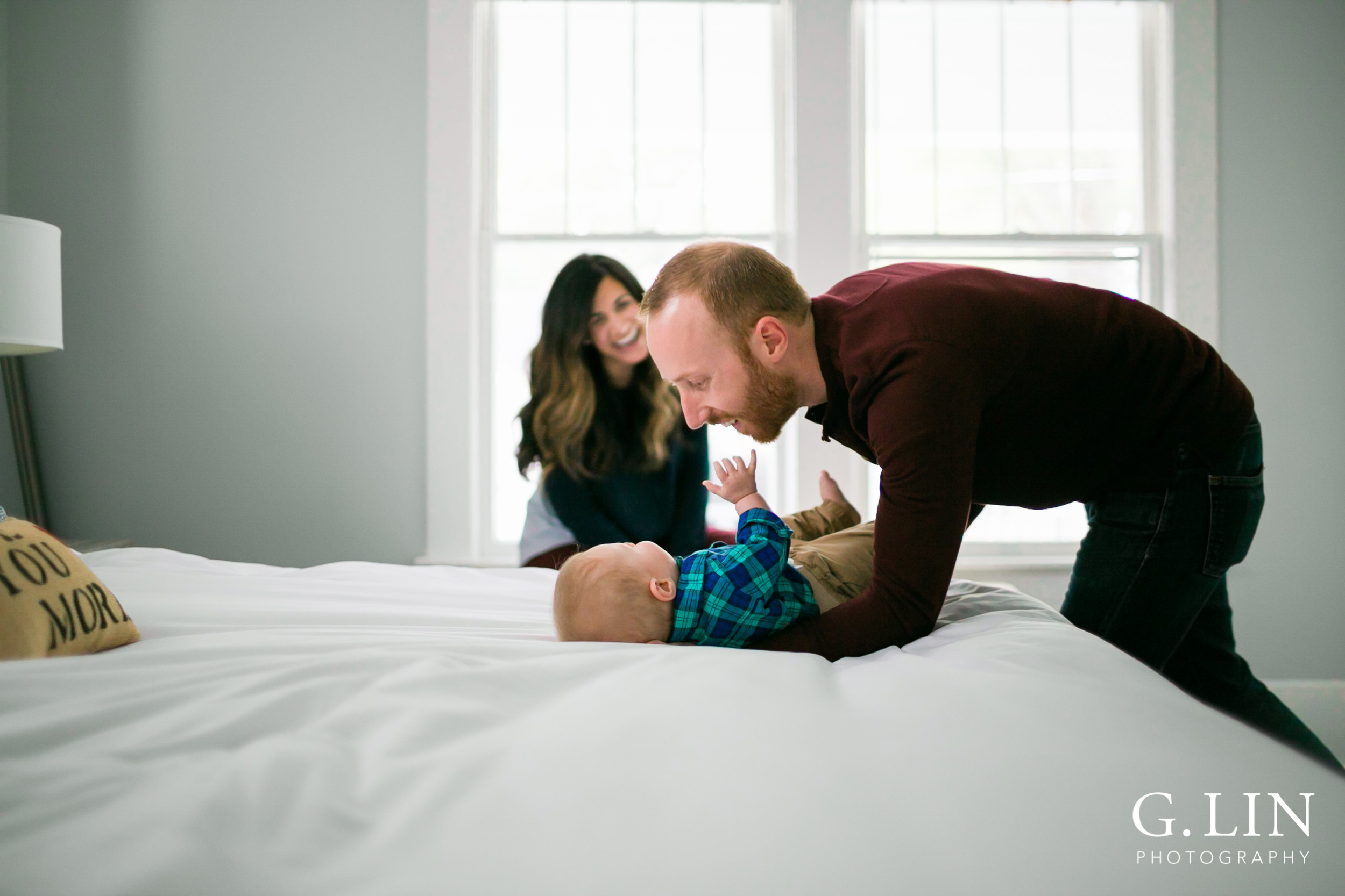 Durham Family Photographer | G. Lin Photography | modern photo of family lifestyle shoot