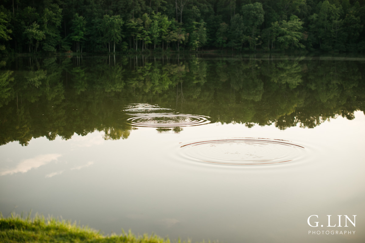 Raleigh Family Photographer | By G. Lin Photography | Ripples in the lake