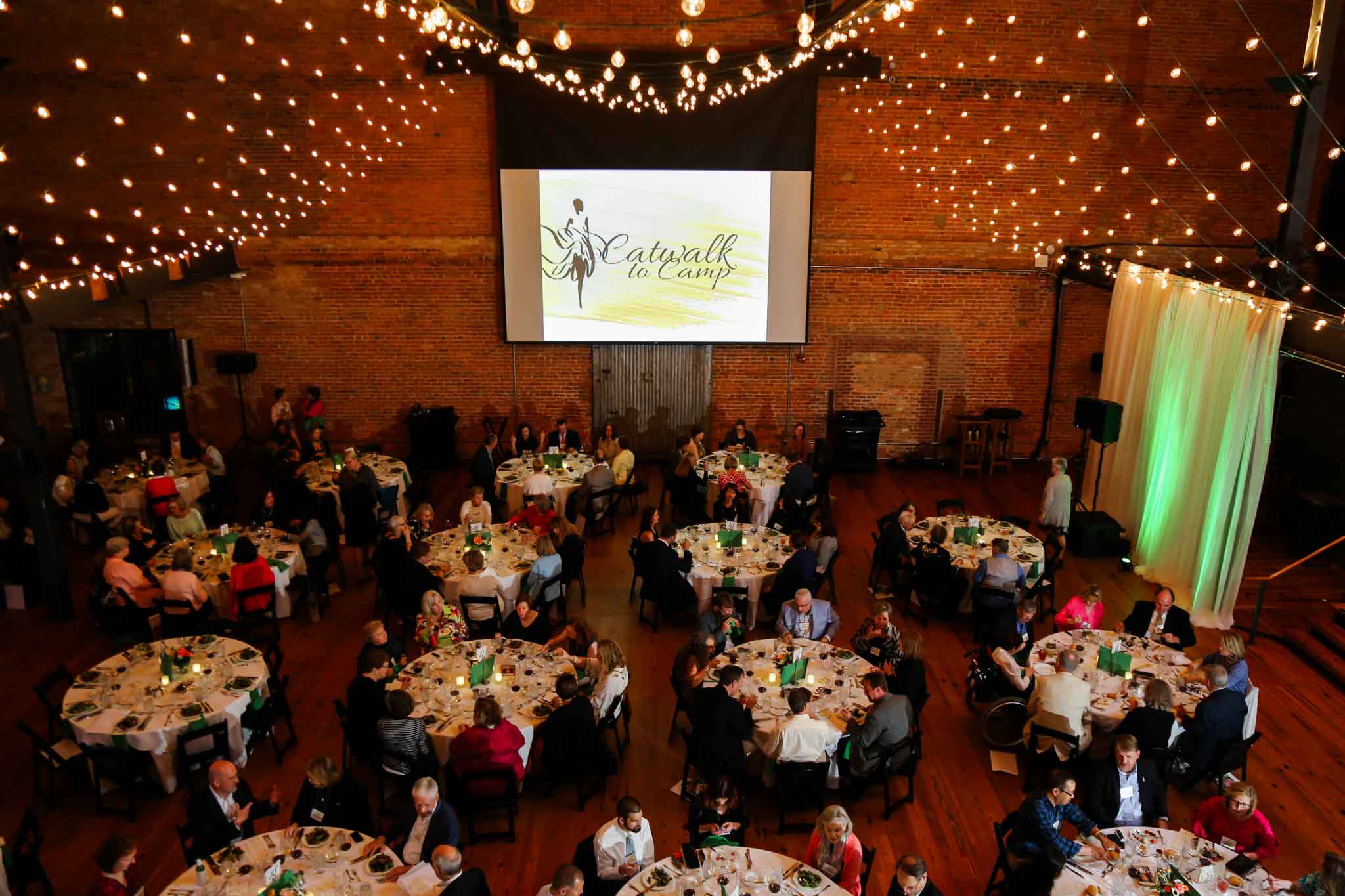 Wide shot of Catwalk to Camp Event | Durham Event Photographer | By G. Lin Photography