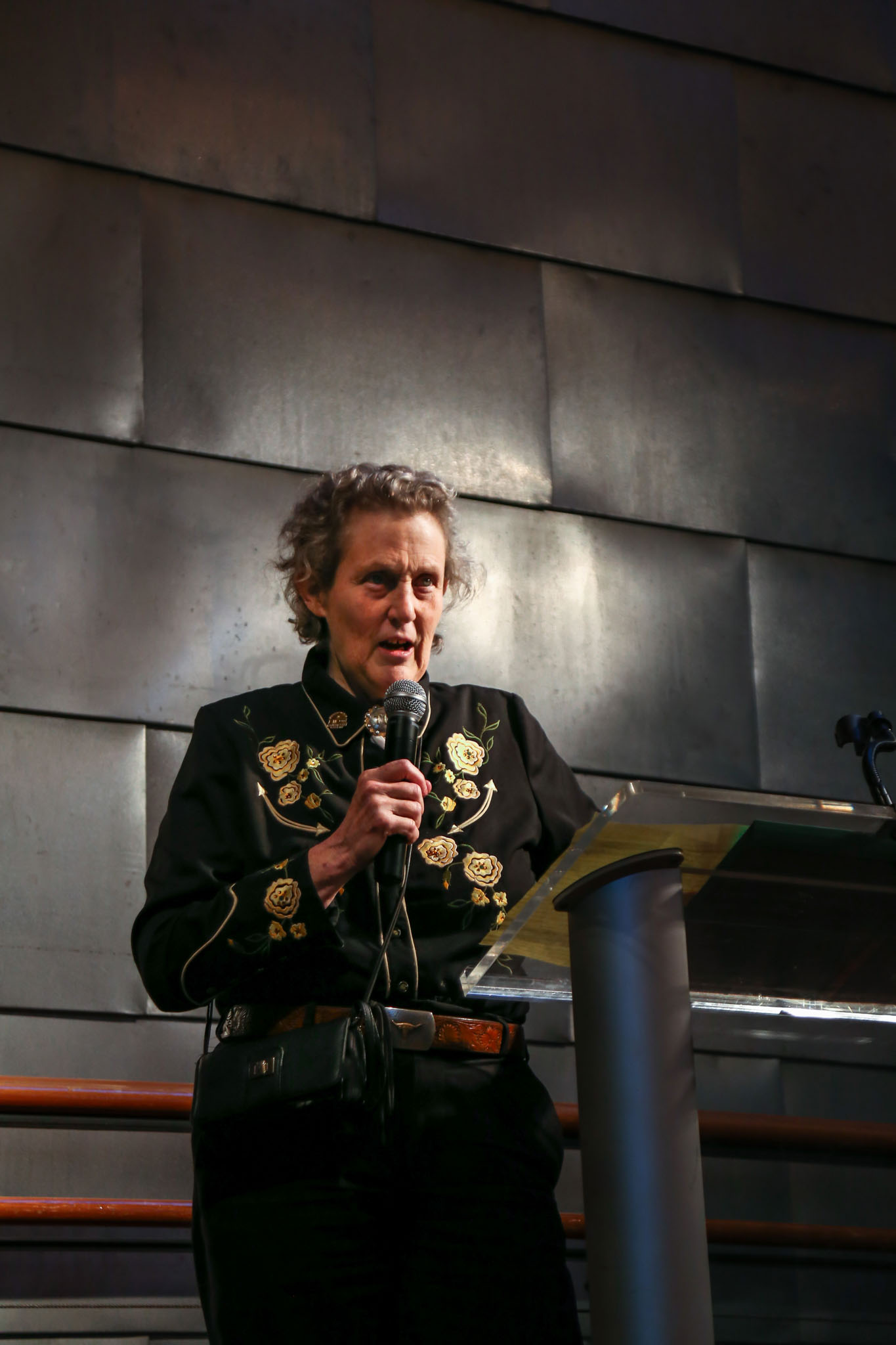 Temple Grandin speaking at Catwalk to Camp | Durham Event Photographer | By G. Lin Photography