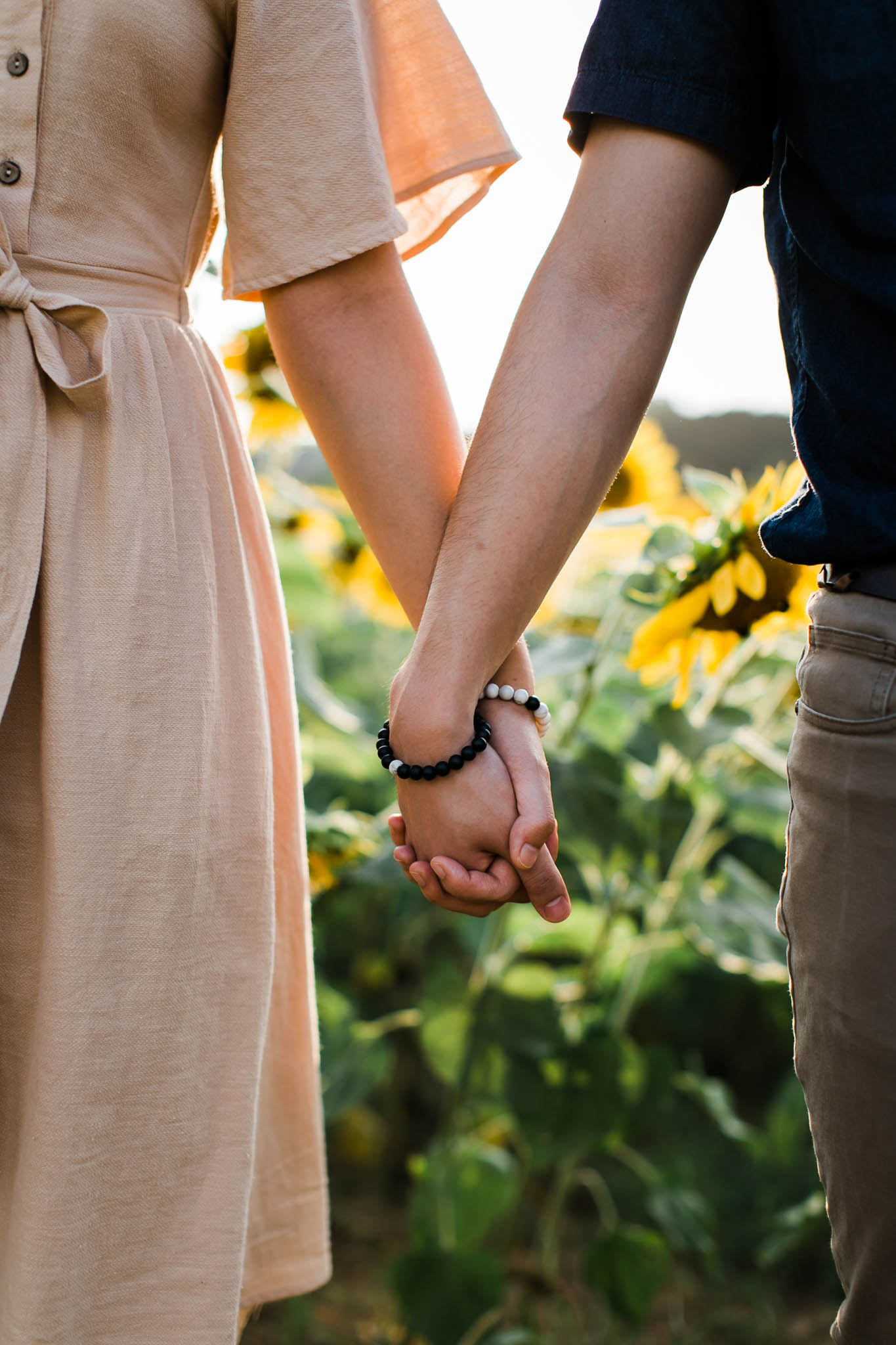 Raleigh Engagement Photographer | By G. Lin Photography | Close up of beaded bracelets