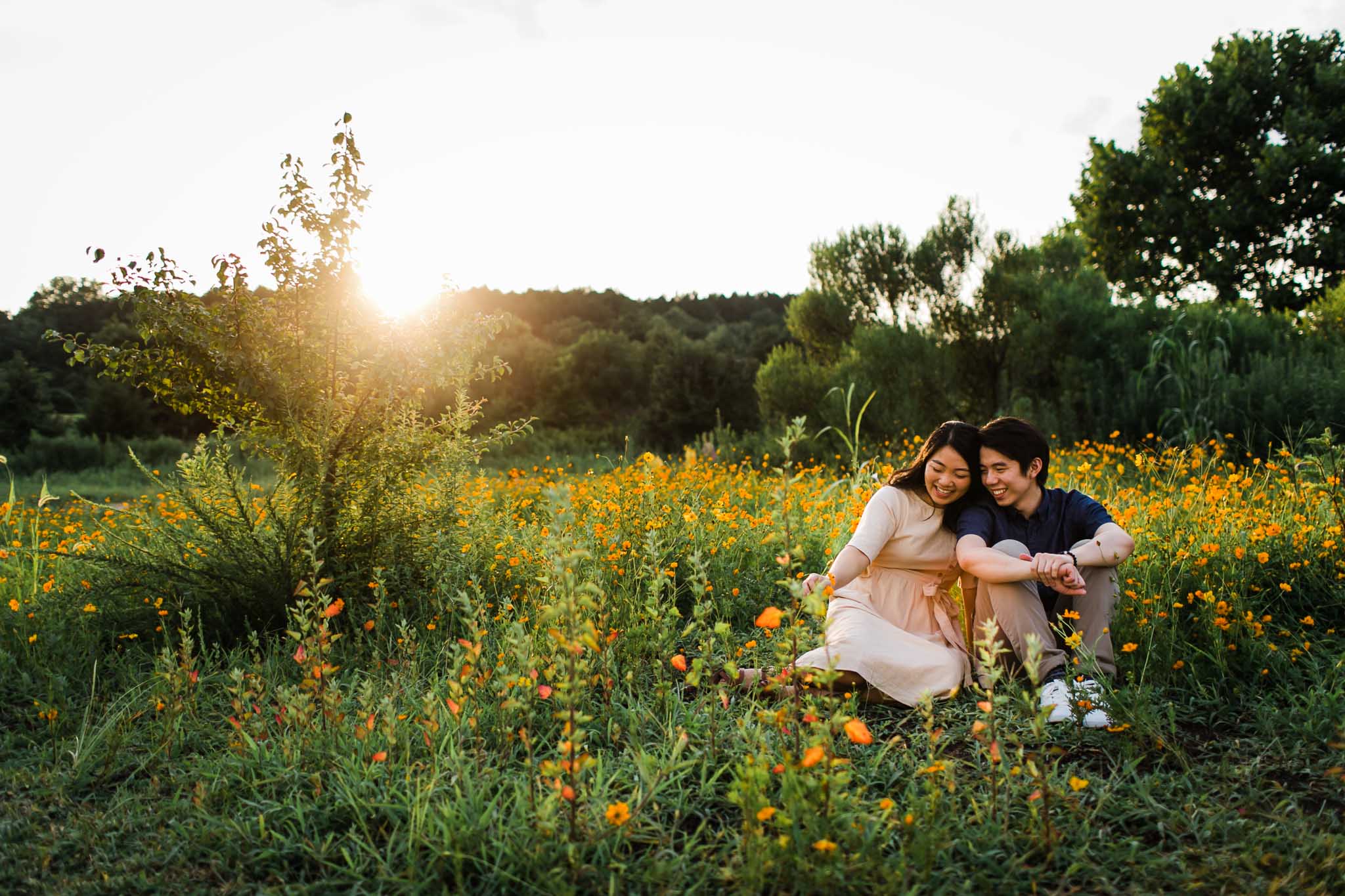 Dorothea Dix Park | Engagement Session | Raleigh NC | By G. Lin Photography