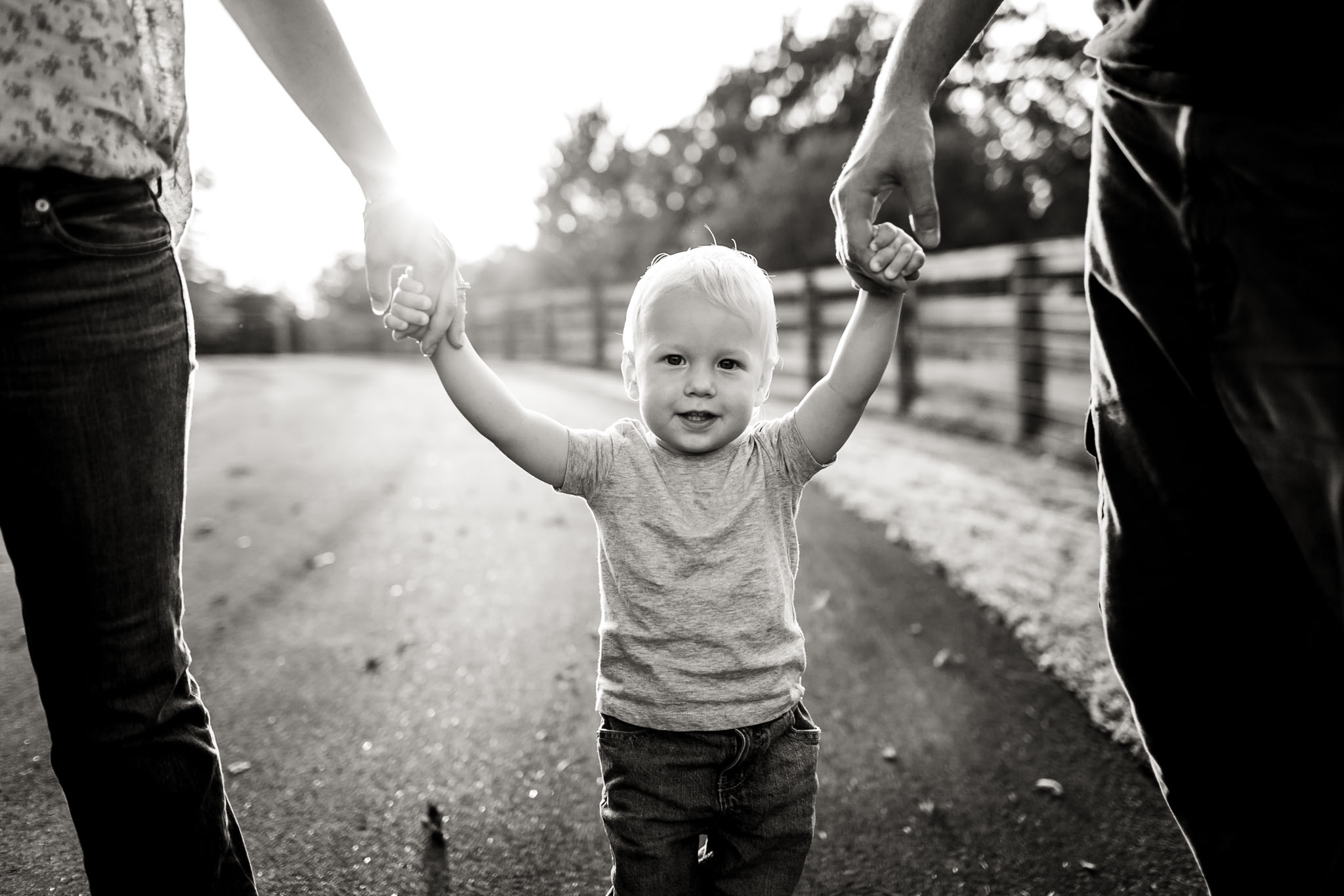 Black and white portrait of boy | By G. Lin Photography | Durham Maternity Photographer