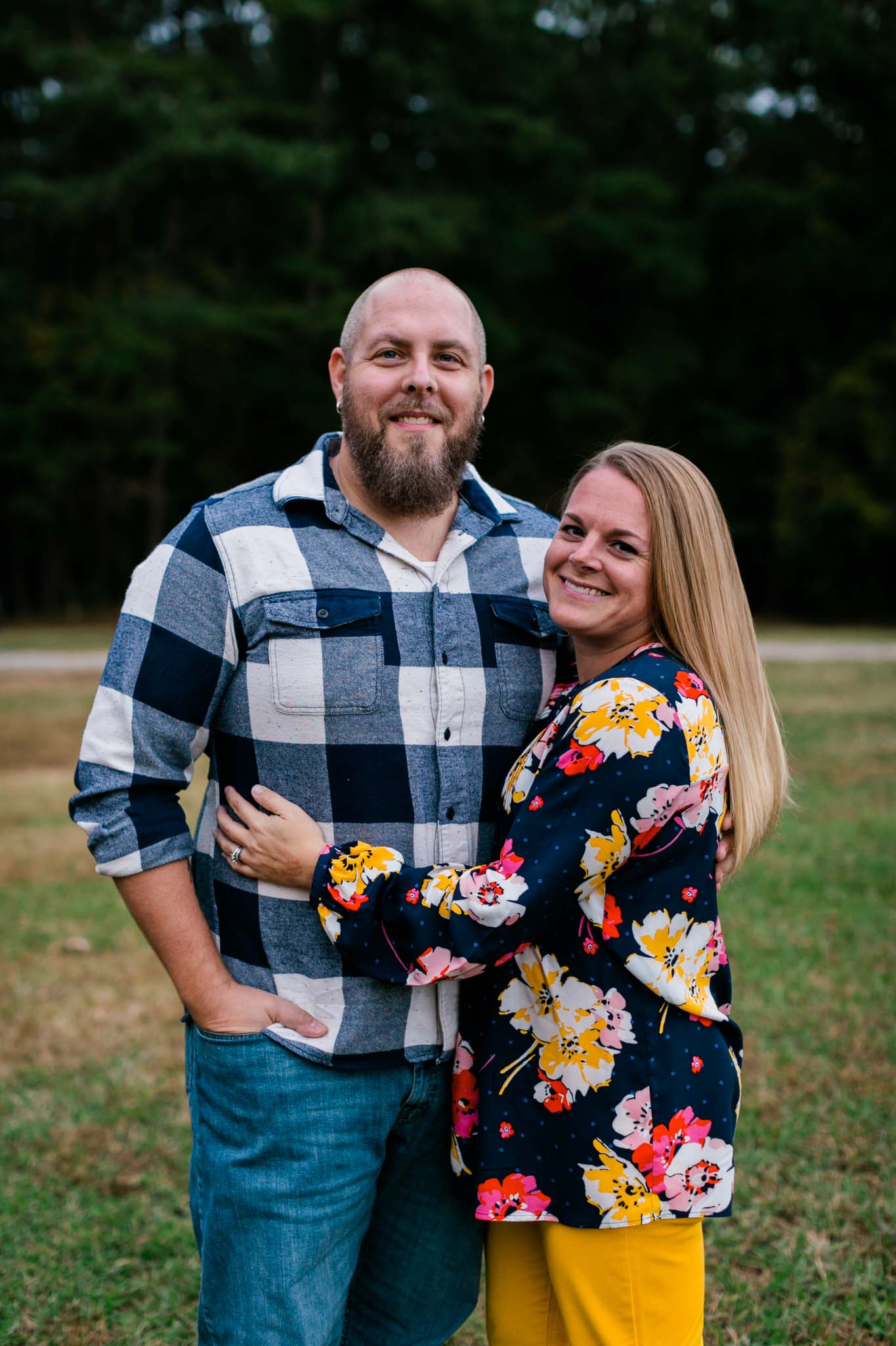 Umstead Park Couple Photo | Raleigh Photographer | By G. Lin Photography