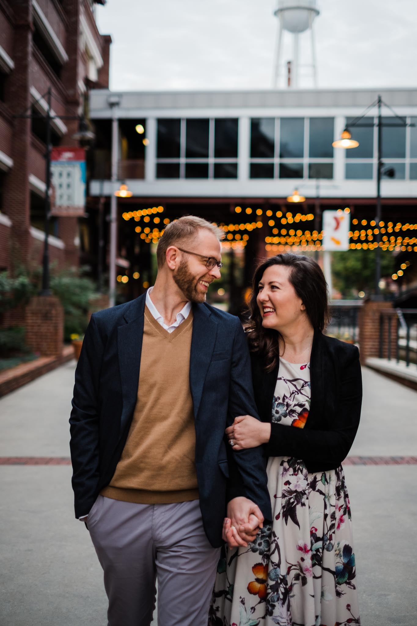 Couple Portrait Session at American Tobacco Campus | Durham NC Photographer | By G. Lin Photography