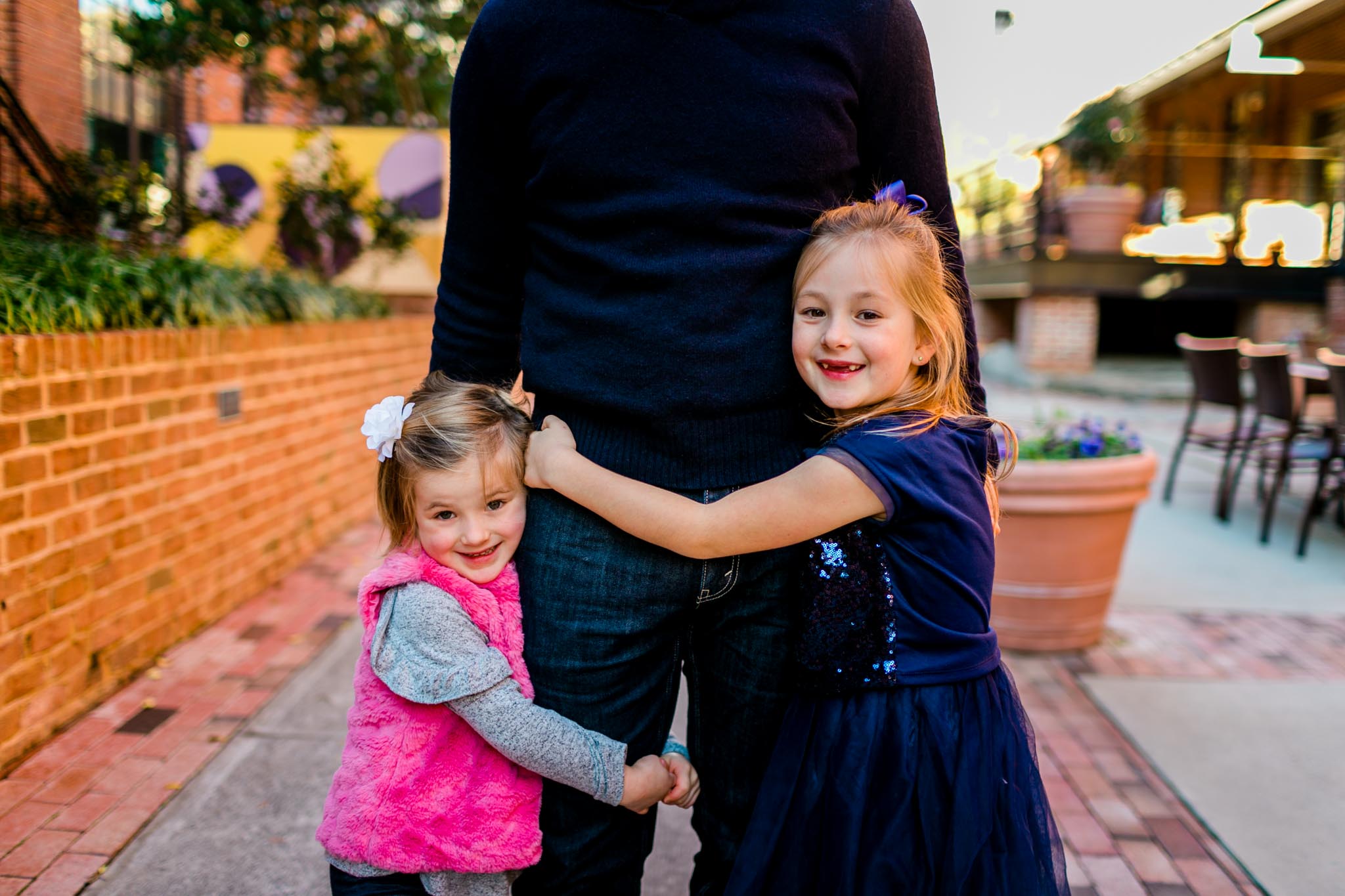 American Tobacco Campus Family Photo | Durham Family Photographer | By G. Lin Photography