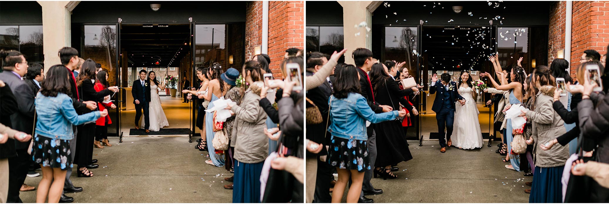 Wedding Sendoff at The Cotton Room | Durham NC Photographer | By G. Lin Photography