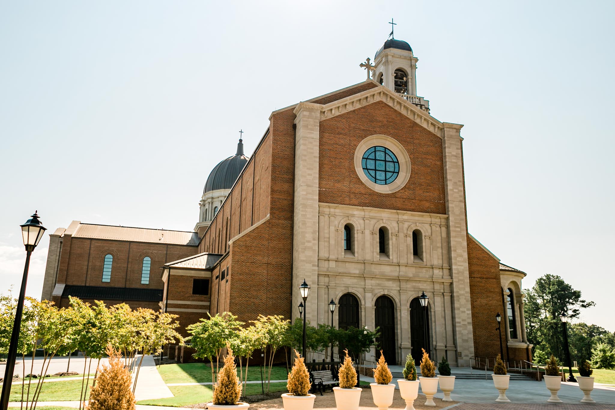 Holy Jesus Name Cathedral in Raleigh | Raleigh Wedding Photographer | By G. Lin Photography