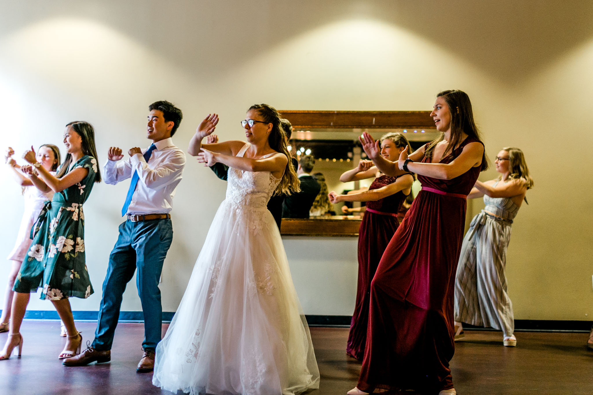 Wedding dancing at Royal Banquet Conference Center | Raleigh Wedding Photographer | By G. Lin Photography
