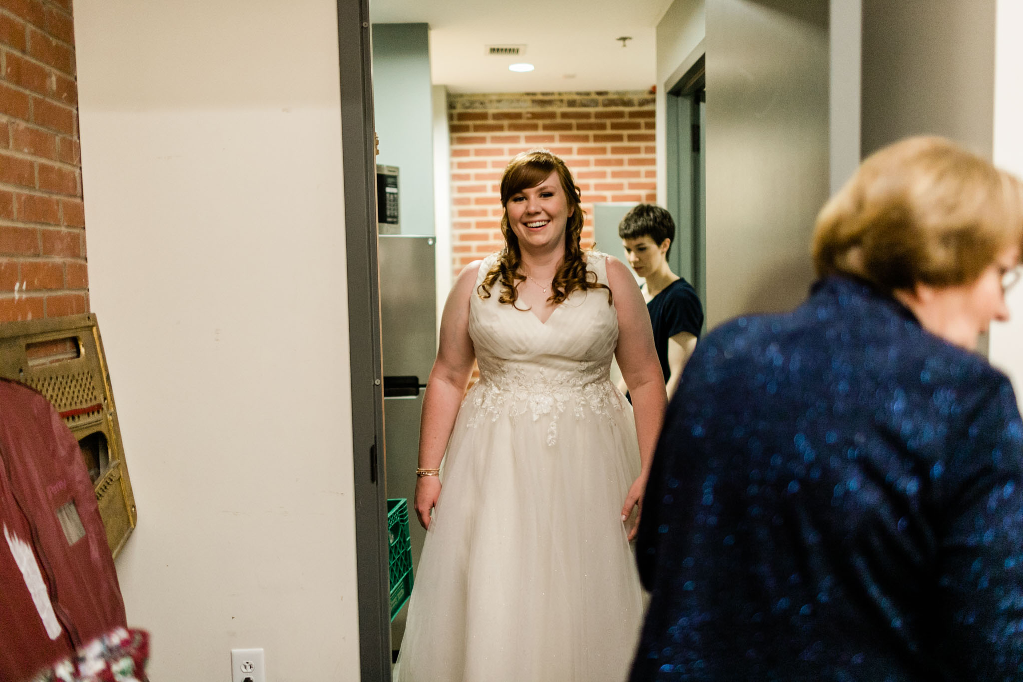 Haw River Ballroom Wedding | Durham Photographer | By G. Lin Photography | Bride in wedding dress