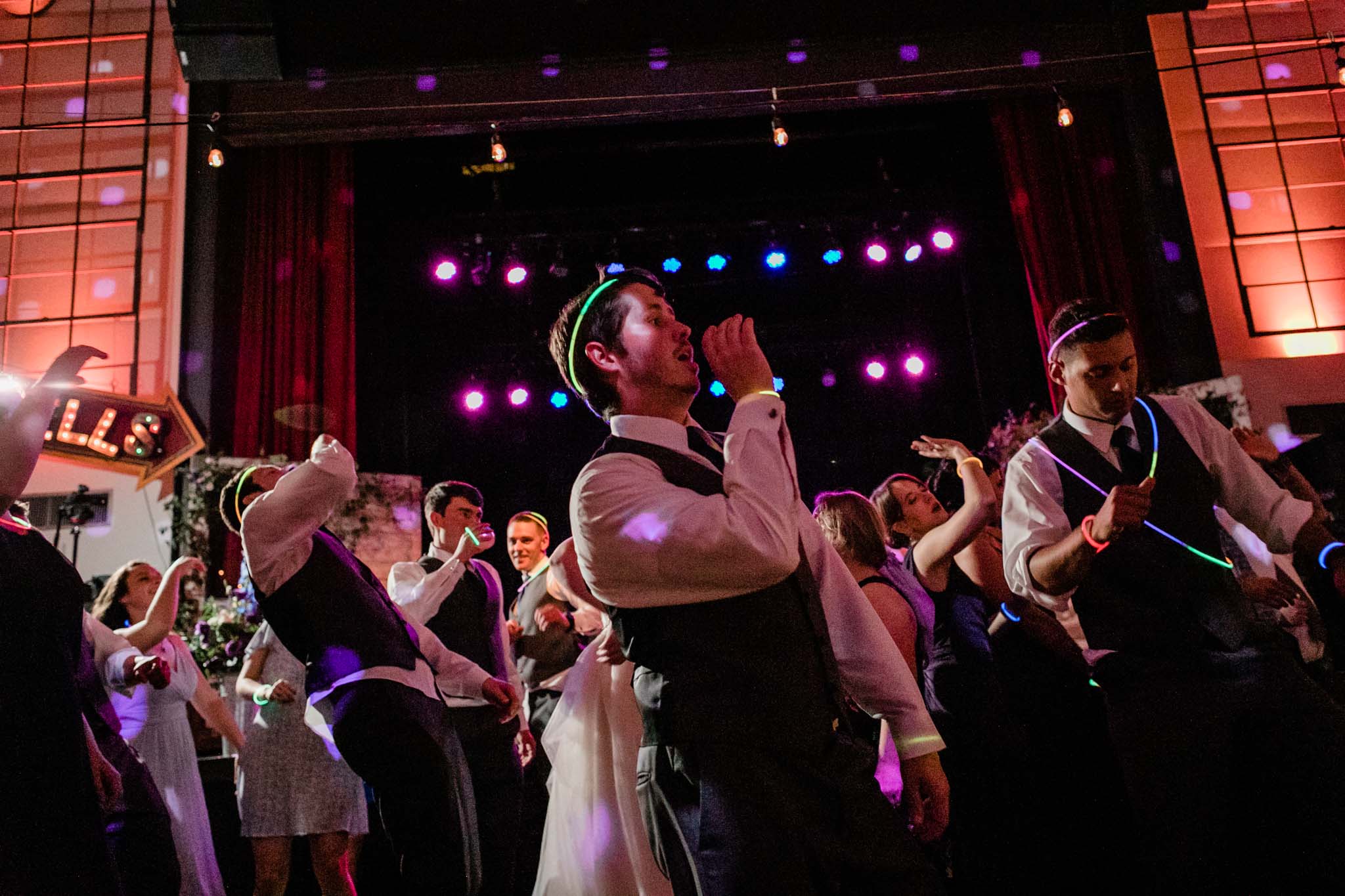 Haw River Ballroom Wedding | Durham Photographer | By G. Lin Photography | Man dancing during reception