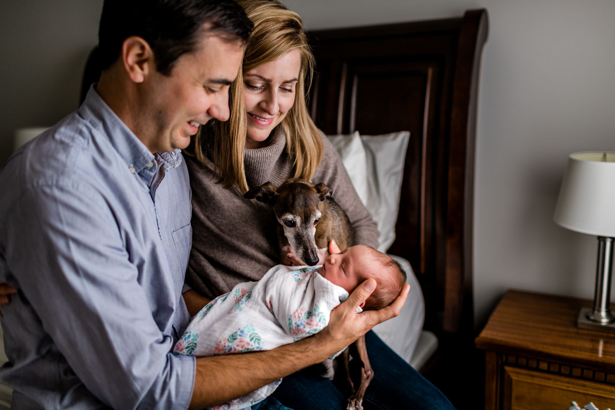 Durham Newborn Photographer | By G. Lin Photography | Lifestyle newborn session at home