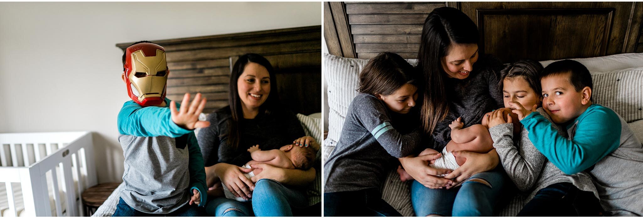 Raleigh Newborn Photographer | By G. Lin Photography | Lifestyle session at home