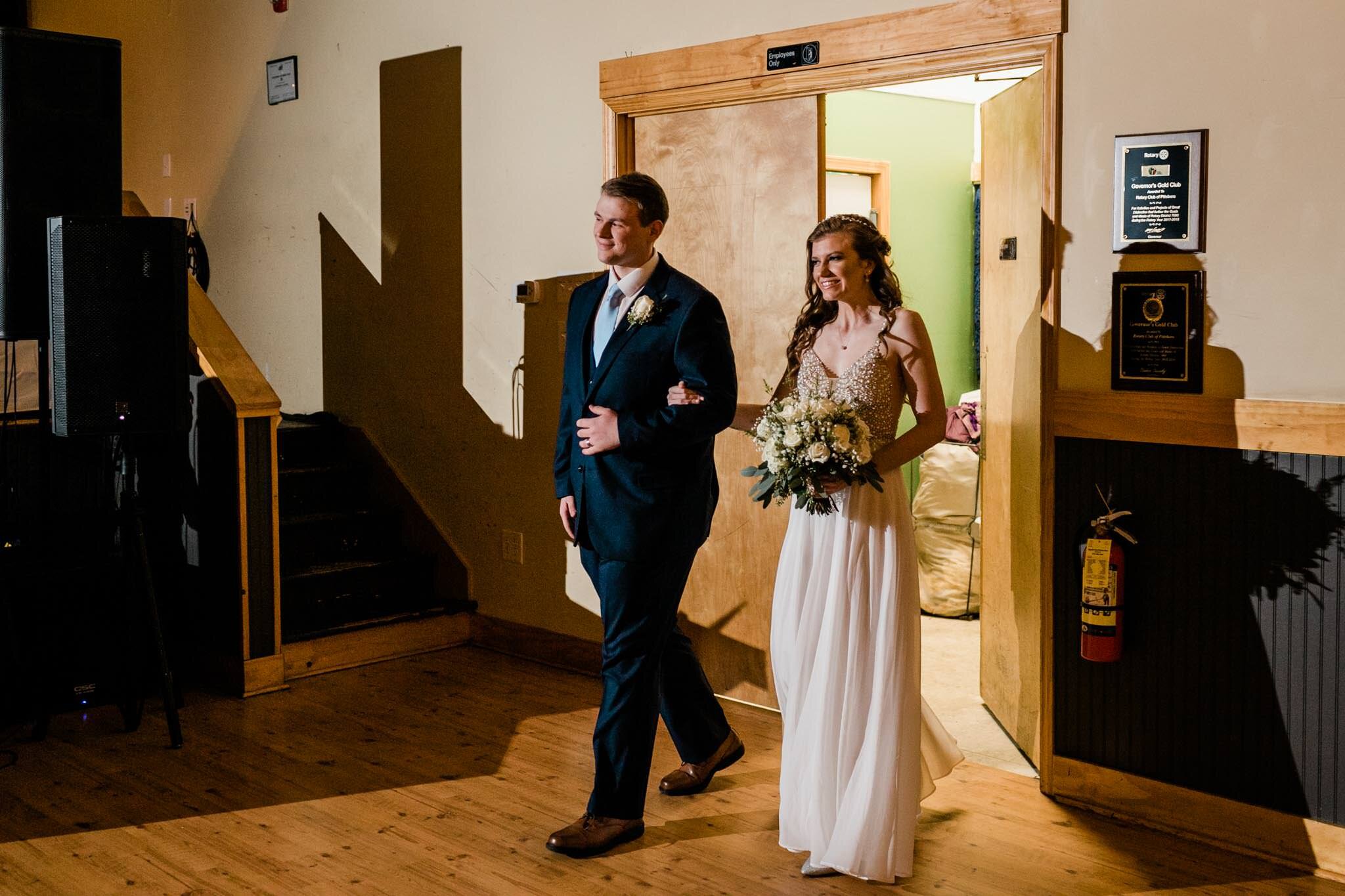 Durham Wedding Photographer | By G. Lin Photography | Presentation of bride and groom