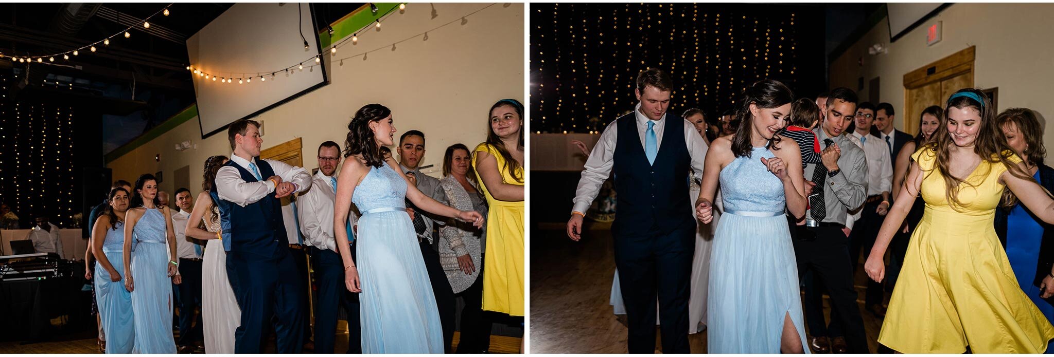 Durham Wedding Photographer | By G. Lin Photography | Guests dancing