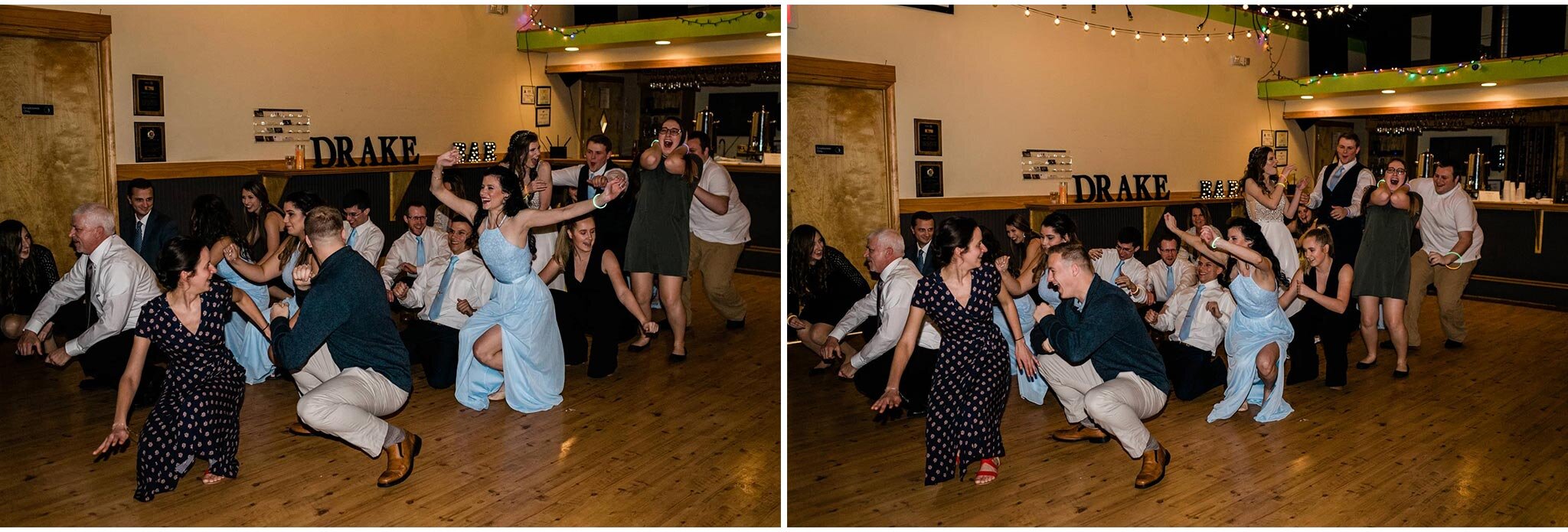 Durham Wedding Photographer | By G. Lin Photography | Guests dancing