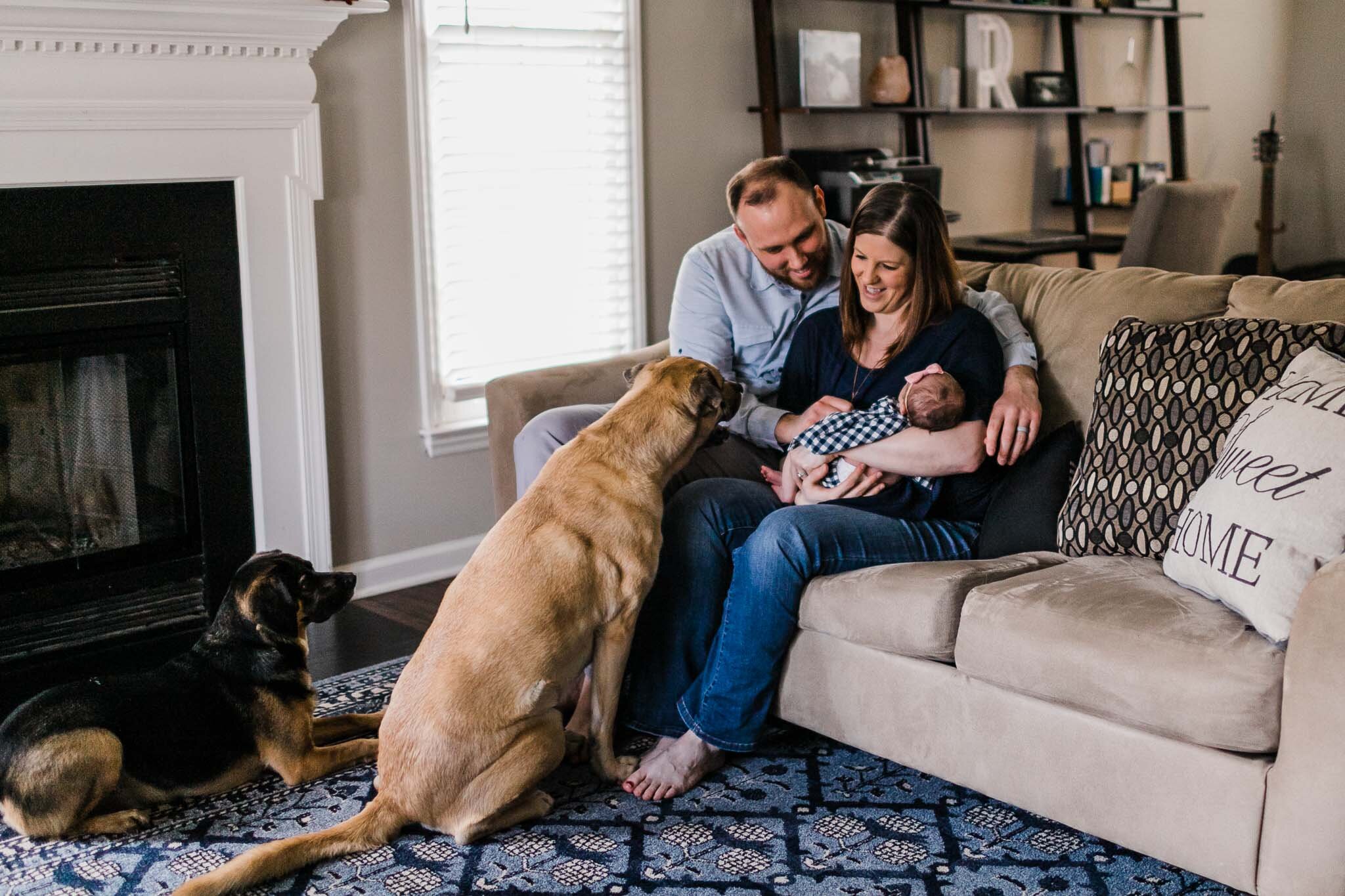Raleigh Newborn Photographer | By G. Lin Photography | Lifestyle Newborn Session at Home 