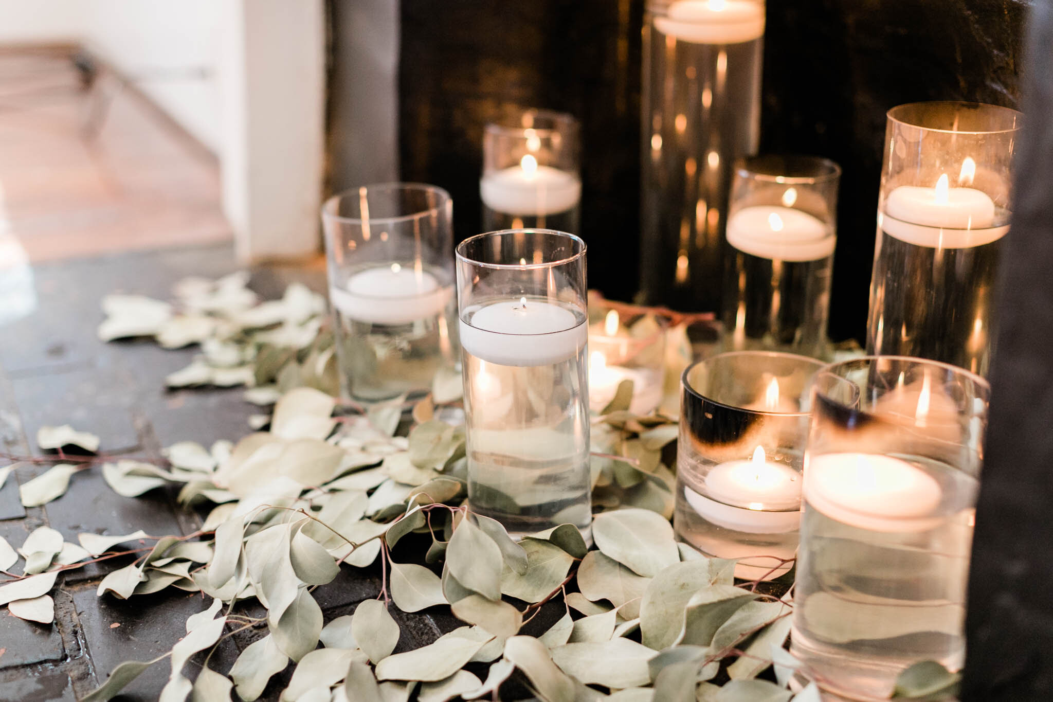 Durham Wedding Photographer | By G. Lin Photography | Wedding candles and decor