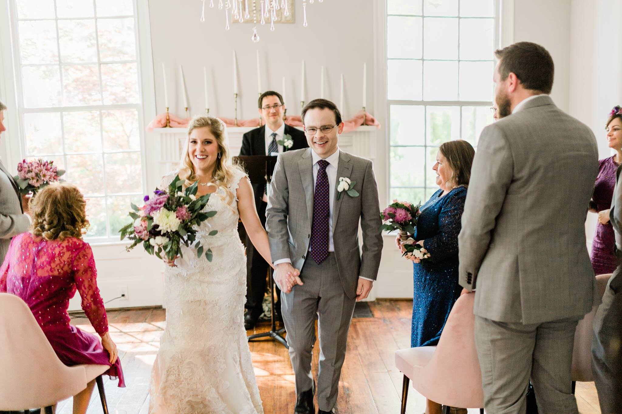 Durham Wedding Photographer | By G. Lin Photography | Presentation of the bride and groom