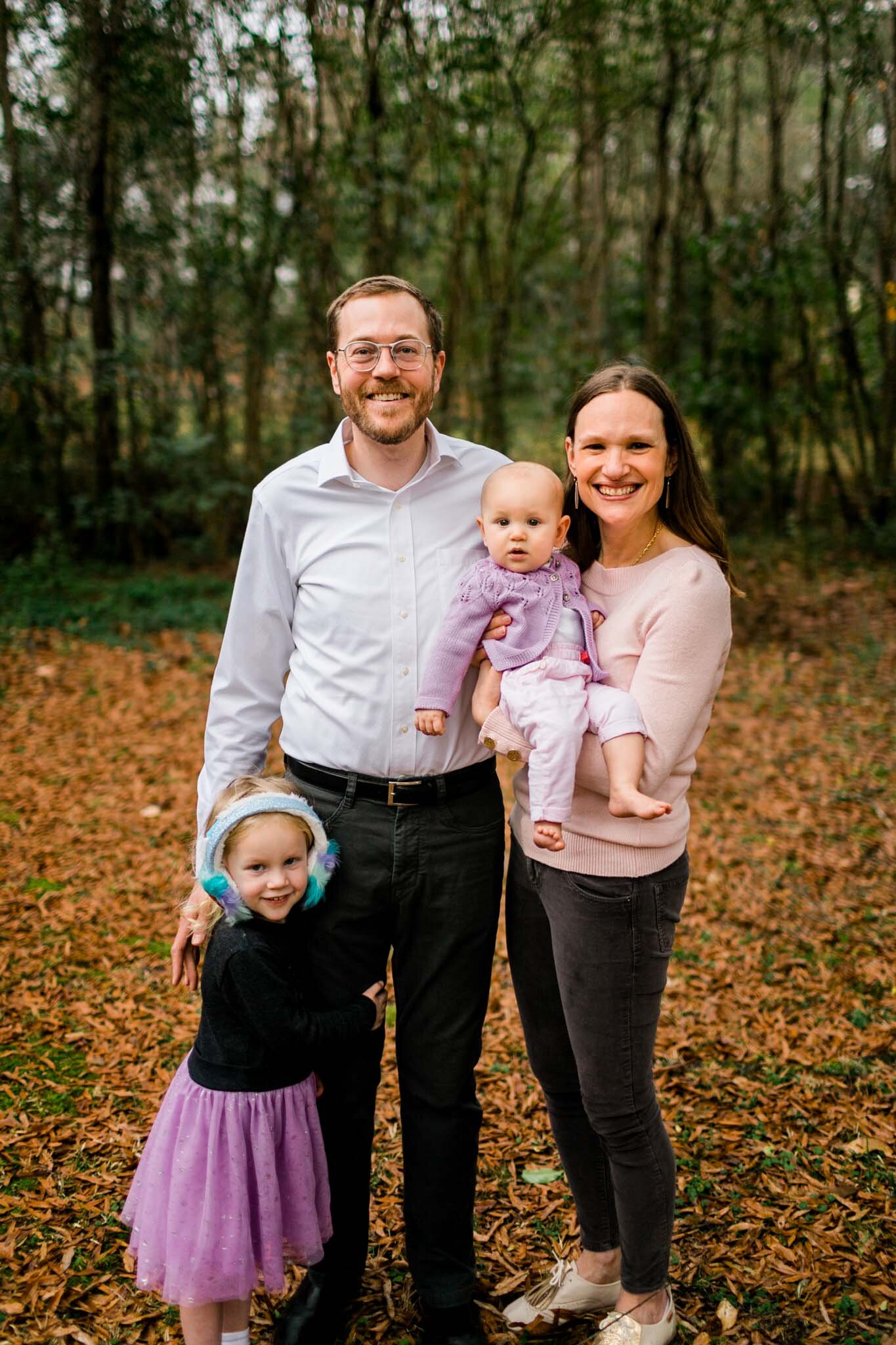 Durham Family Photographer | By G. Lin Photography | Candid outdoor family portrait