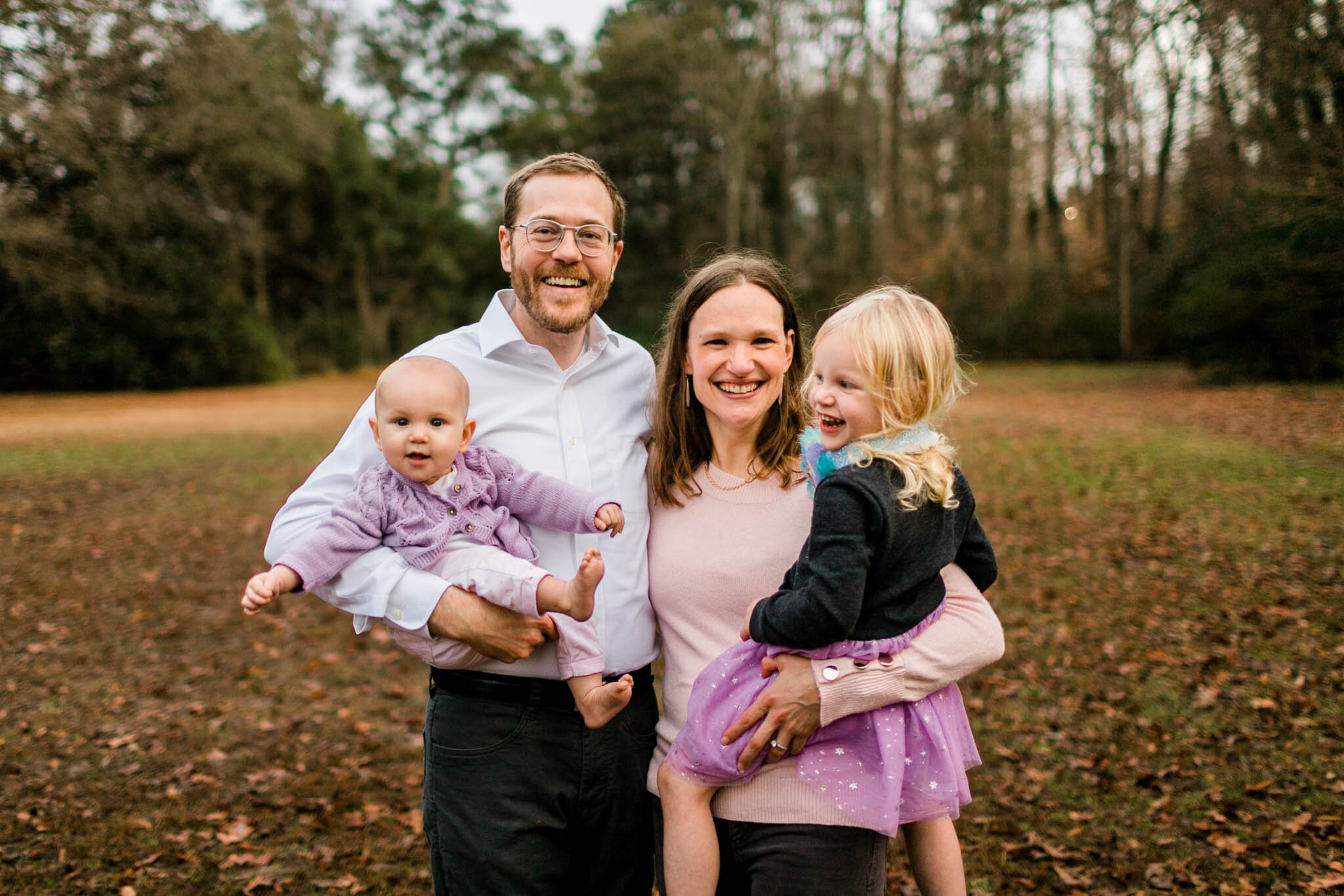 Durham Family Photographer | By G. Lin Photography | Outdoor natural family portrait