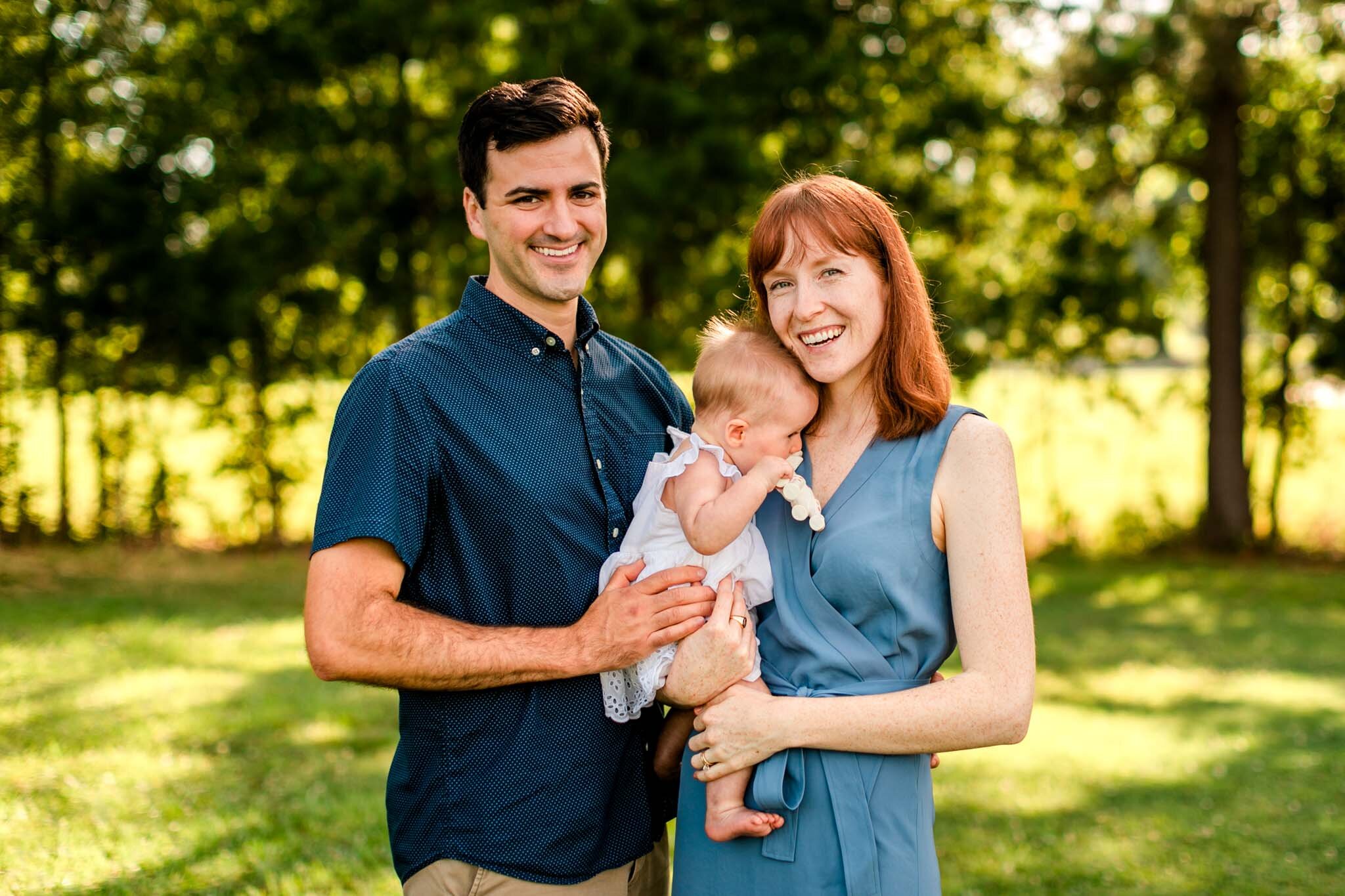 Raleigh Family Photographer | By G. Lin Photography | Dix Park | Morning sunrise family photo shoot