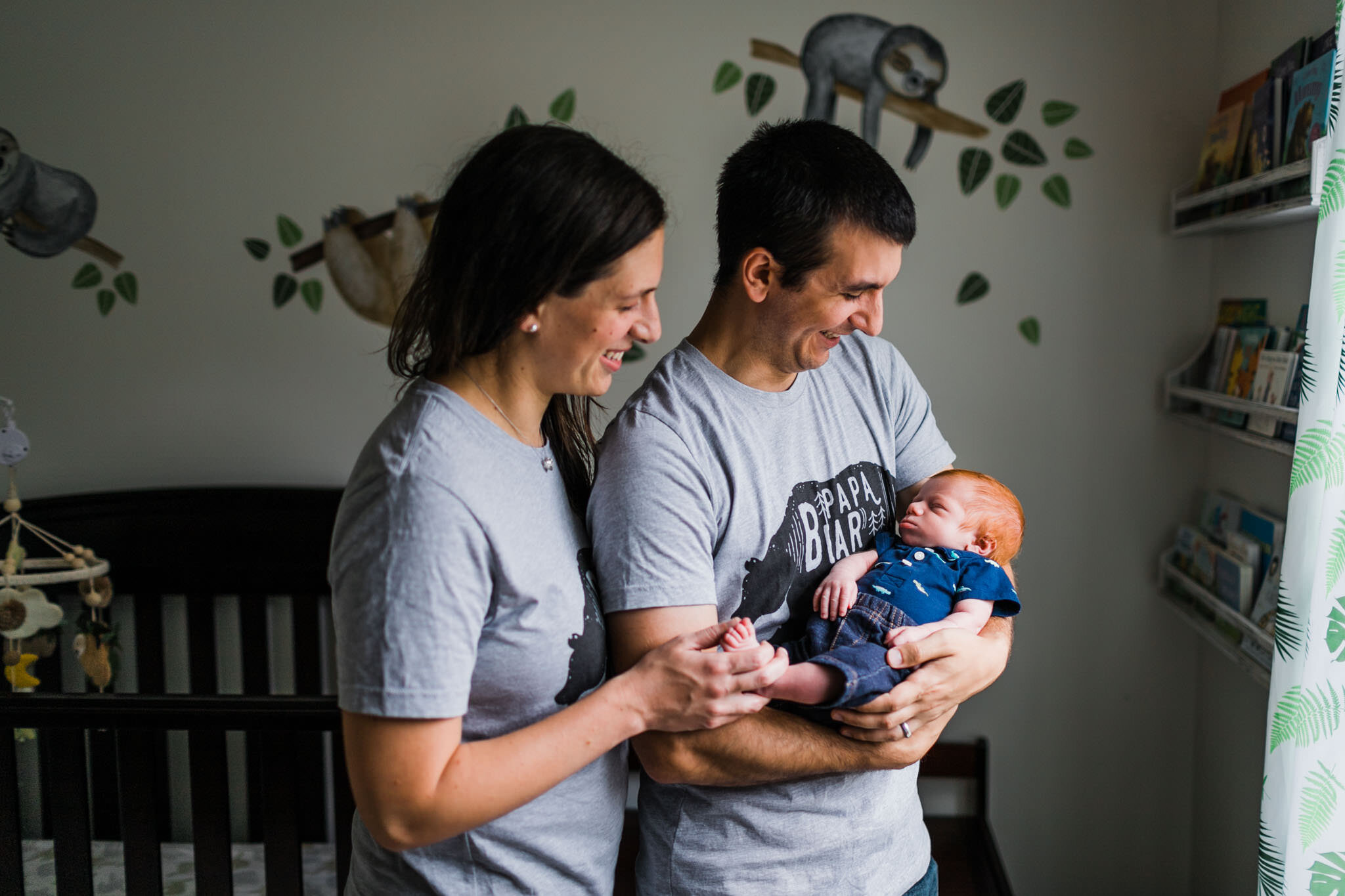 Raleigh Newborn Photographer | By G. Lin Photography | Lifestyle newborn photography at home