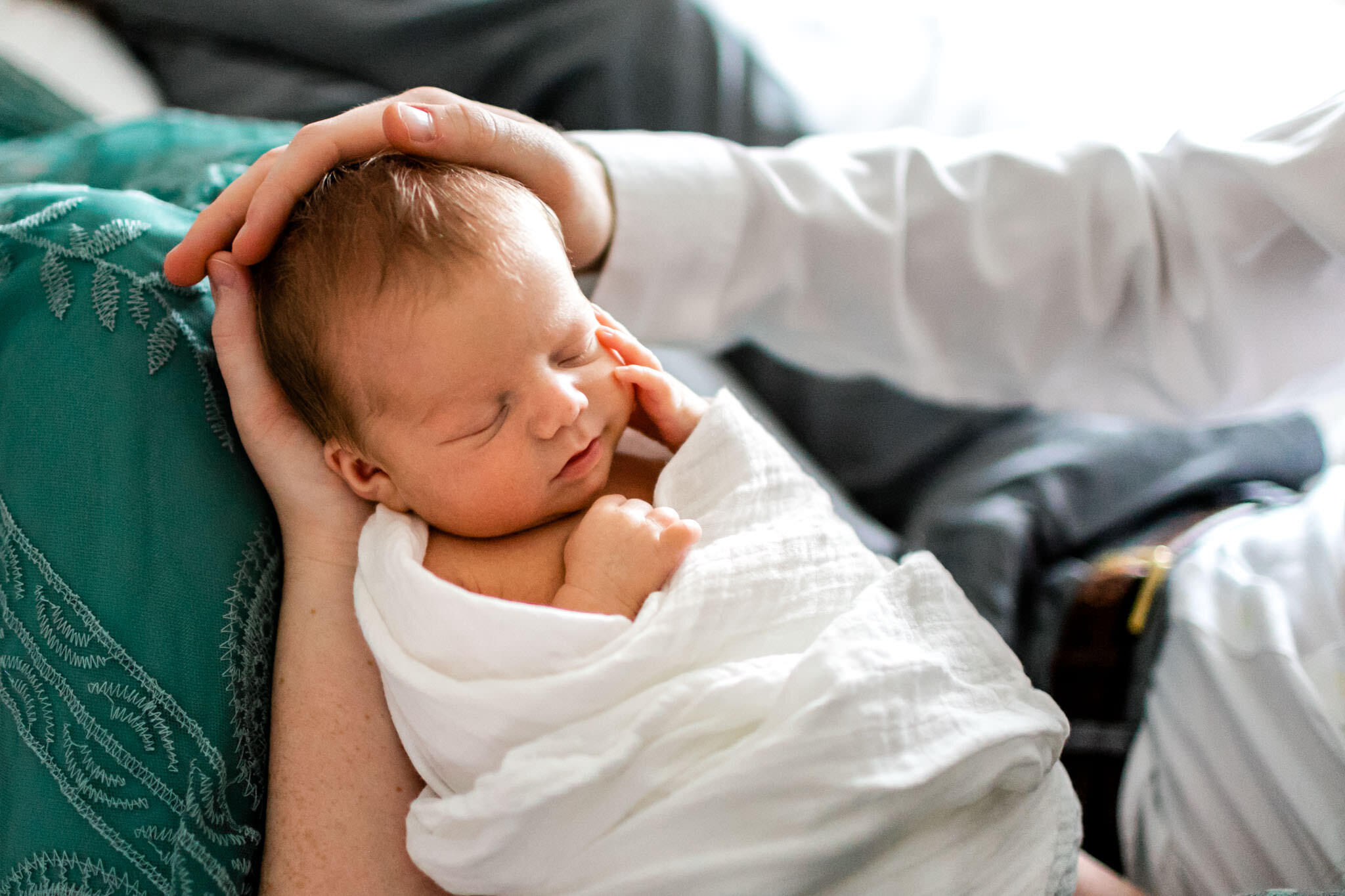 Durham Newborn Photographer | By G. Lin Photography | Baby sleeping