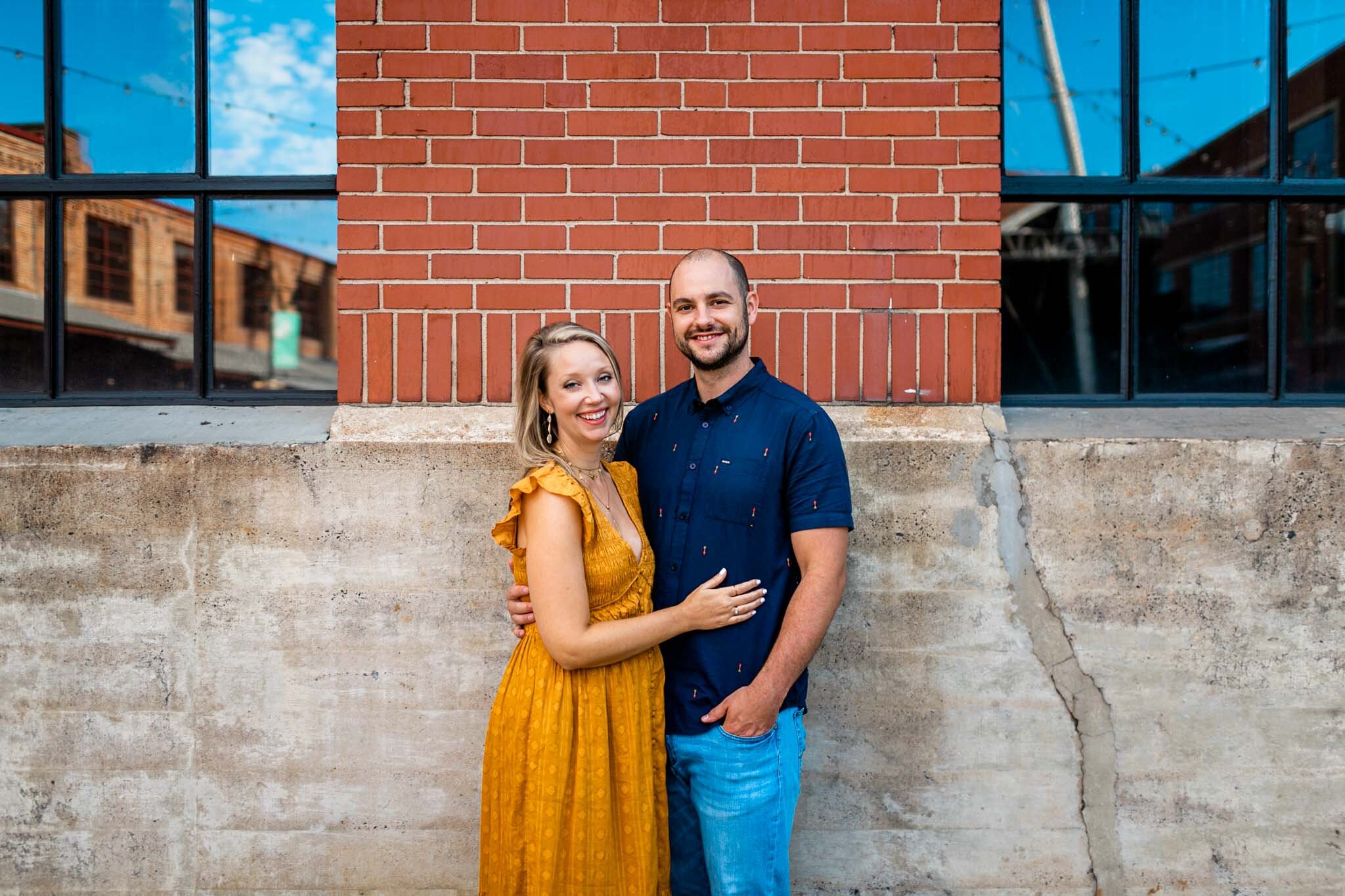 Durham Family Photographer | By G. Lin Photography | Beautiful candid portrait of husband and wife