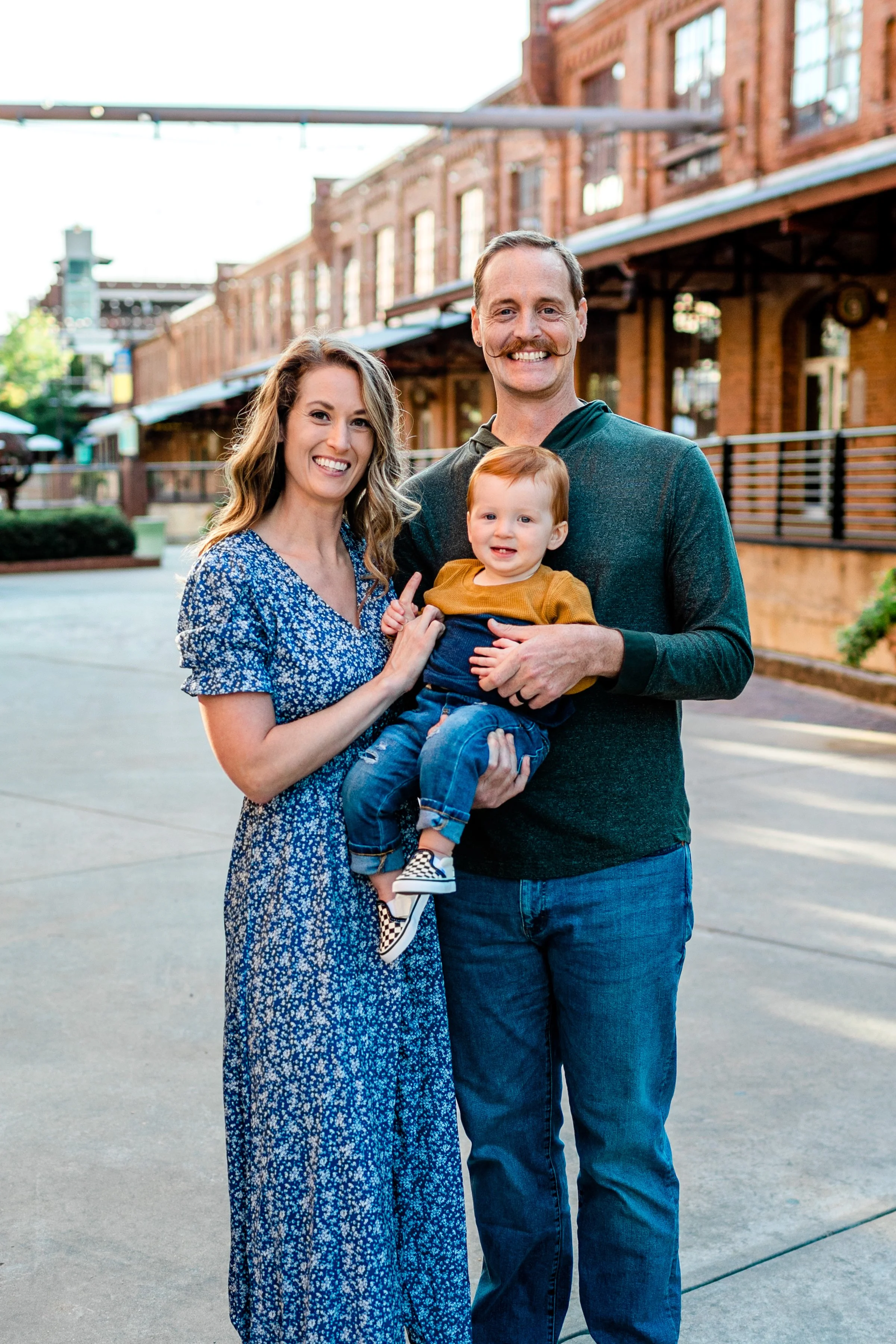 A Sweet One Year Milestone at the American Tobacco Campus | Durham Family Photographer