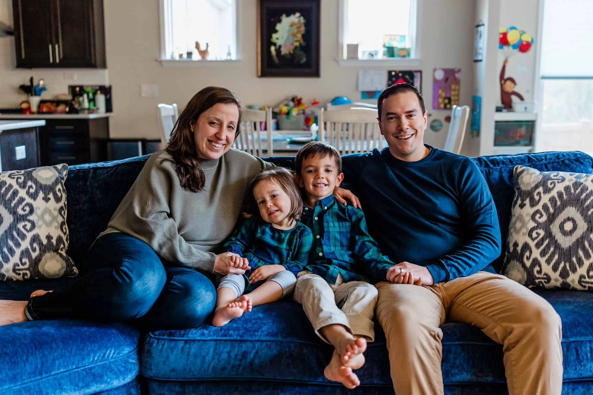 A Beautiful Fall Lifestyle Session at Home | Durham Family Photographer