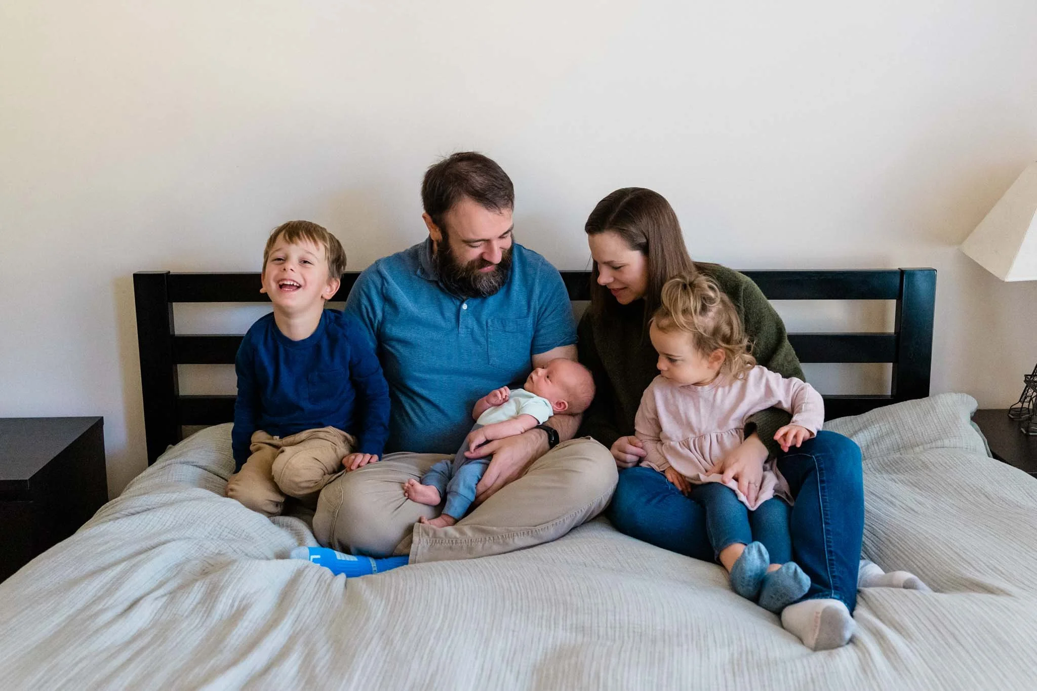 Welcoming Baby #3 | Durham Lifestyle Newborn Photographer