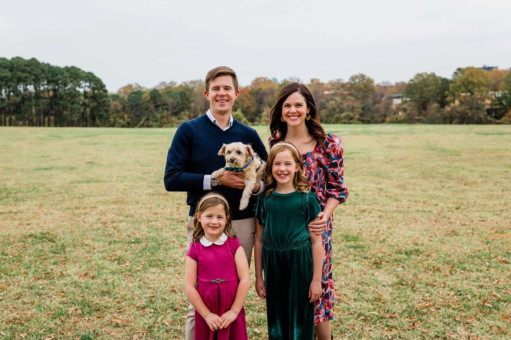Beautiful Fall Minis with the G Family at Dix Park | Raleigh Family Photographer